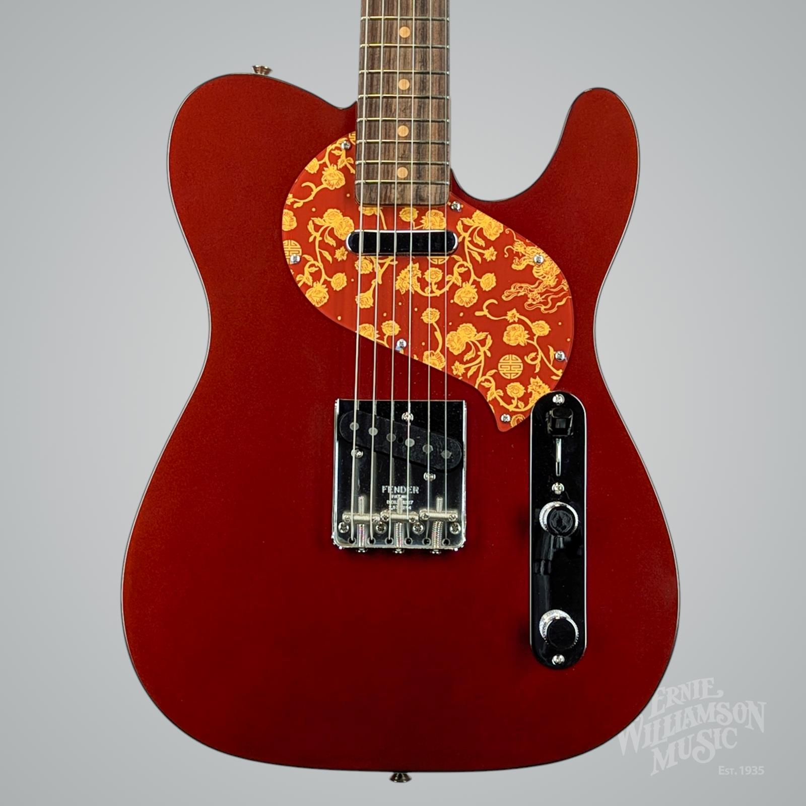 Fender Limited Edition Raphael Saadiq Telecaster, Rosewood Fingerboard, Dark Metallic Red