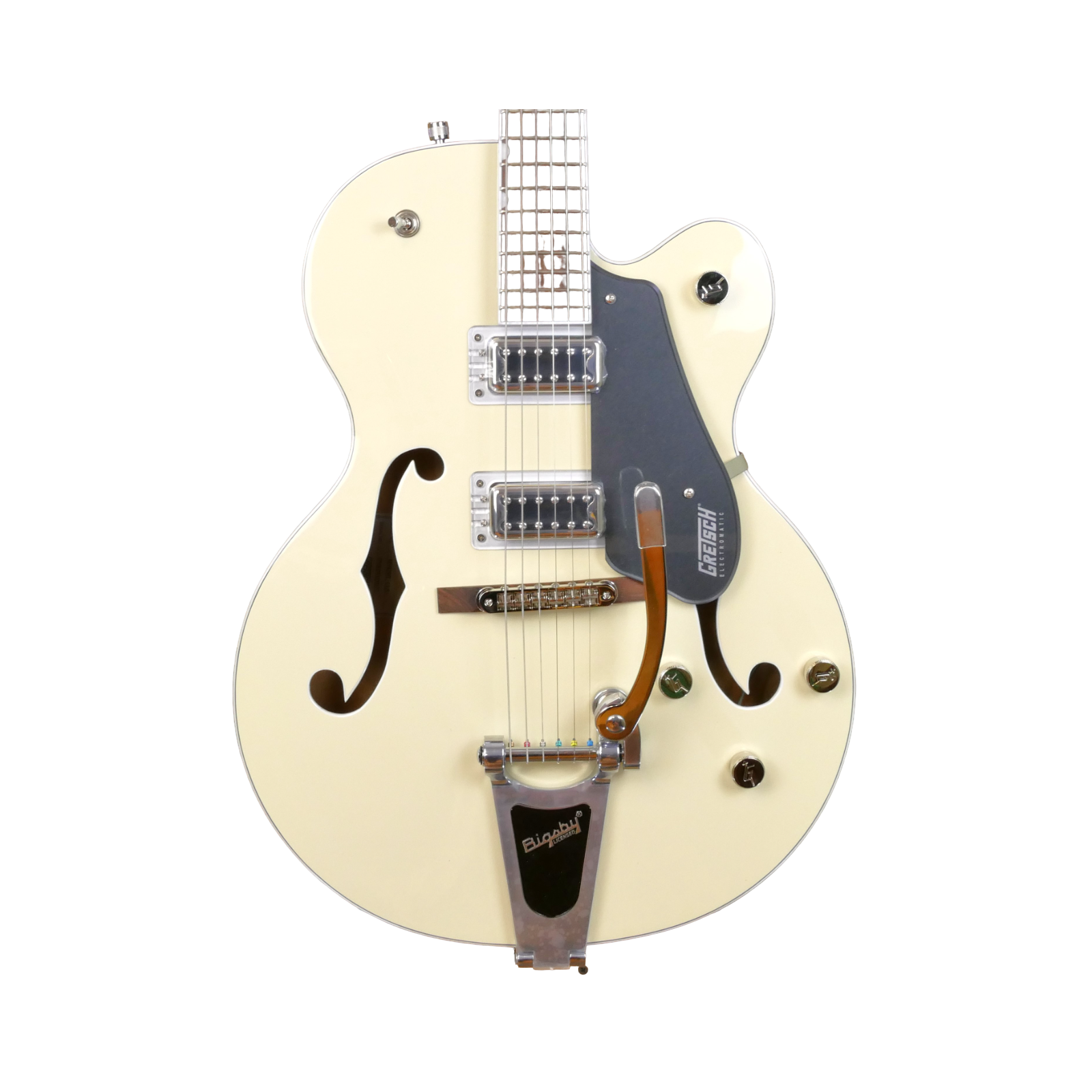 GRETSCH G5420T Electromatic Classic Hollow Body Single-Cut with Bigsby, Laurel Fingerboard, Two-Tone Vintage White/London Grey