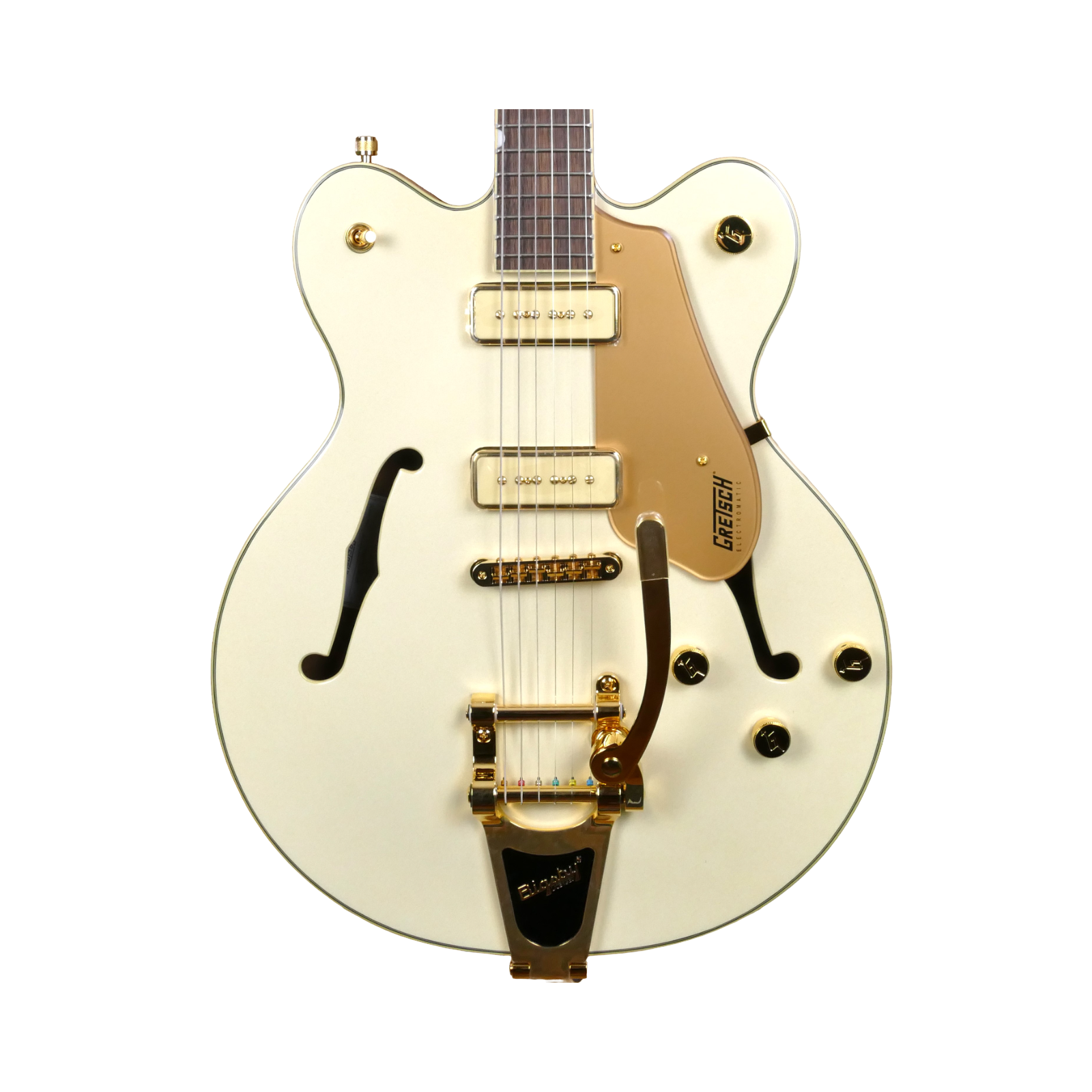 GRETSCH Electromatic™ Pristine LTD Center Block Double-Cut with Bigsby®, Laurel Fingerboard, White Gold