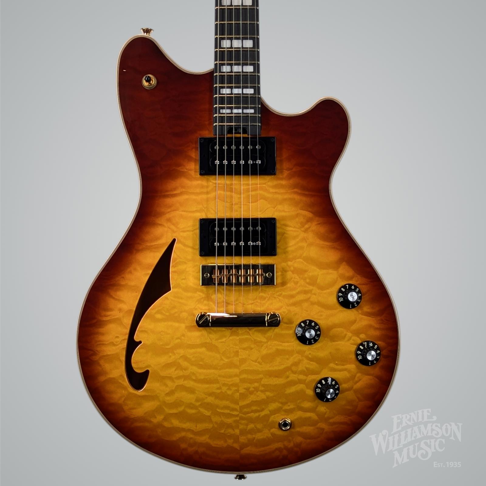 EVH SA-126 Special, QM, Tobacco Sunburst