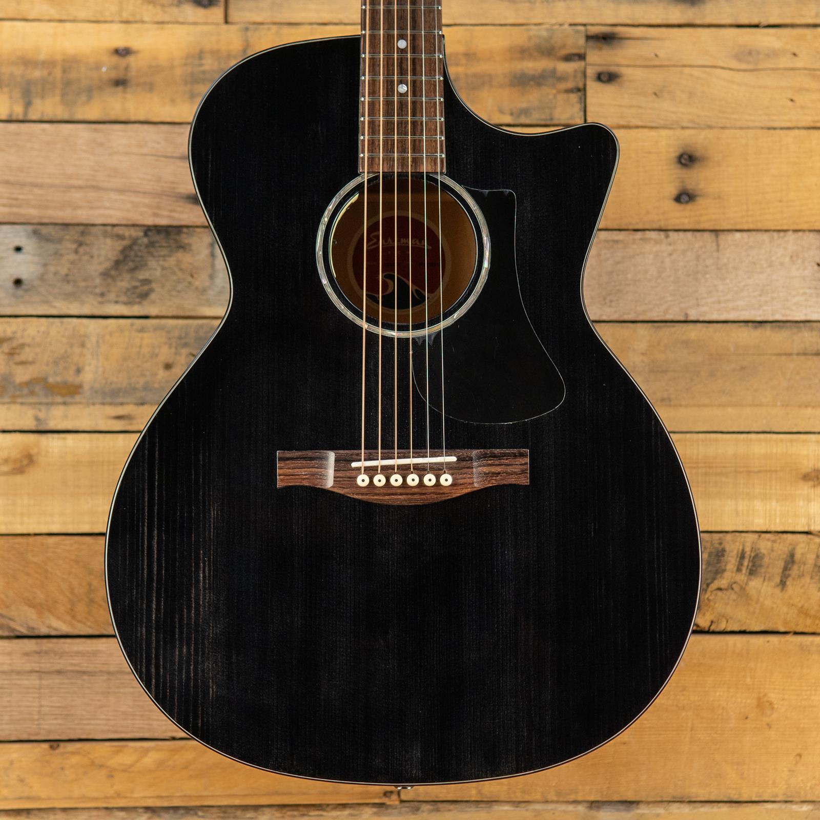 Eastman PCH Series PCH3-GACE-TBK Grand Auditorium Trans Black