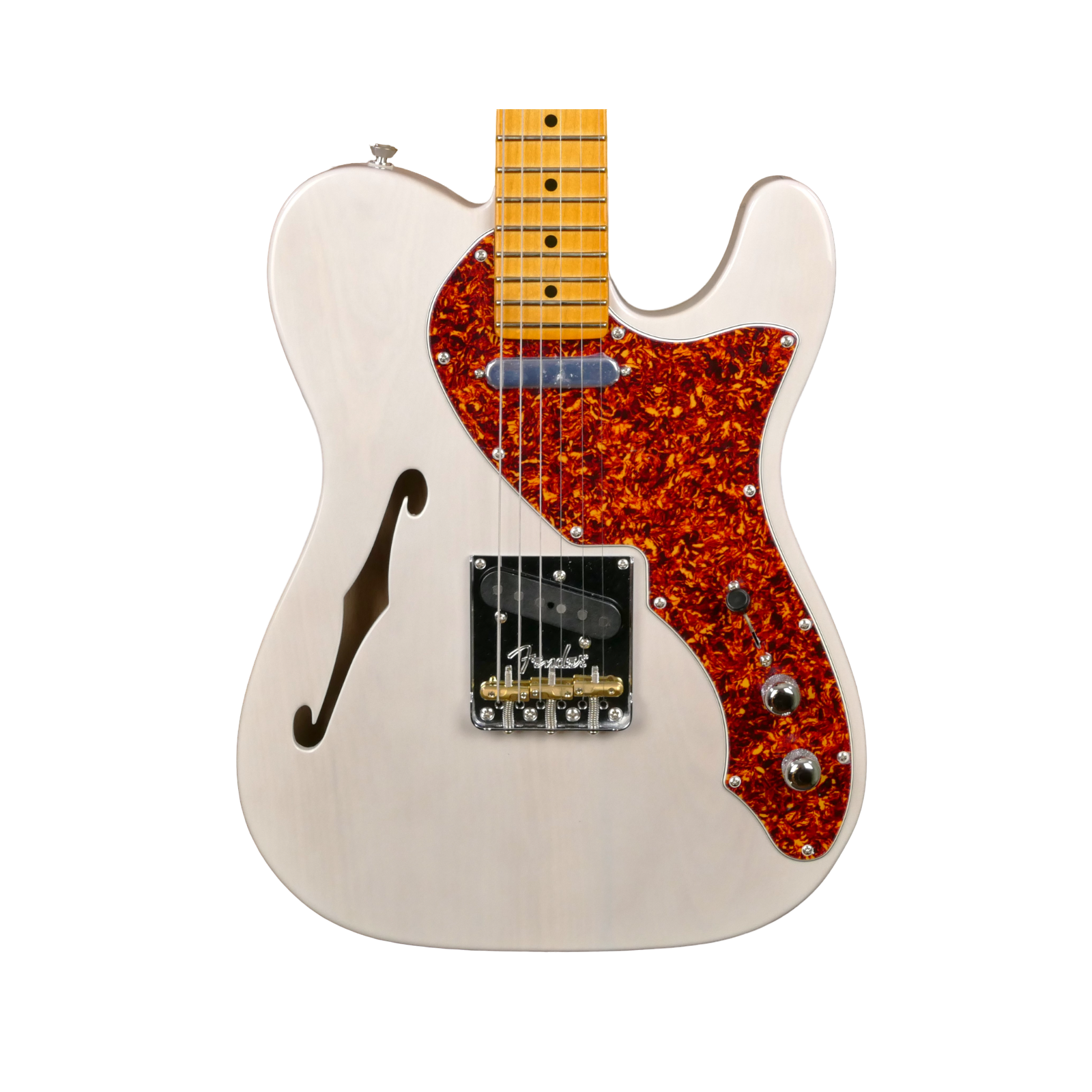 Fender American Professional II Telecaster Thinline, Maple Fingerboard, White Blonde