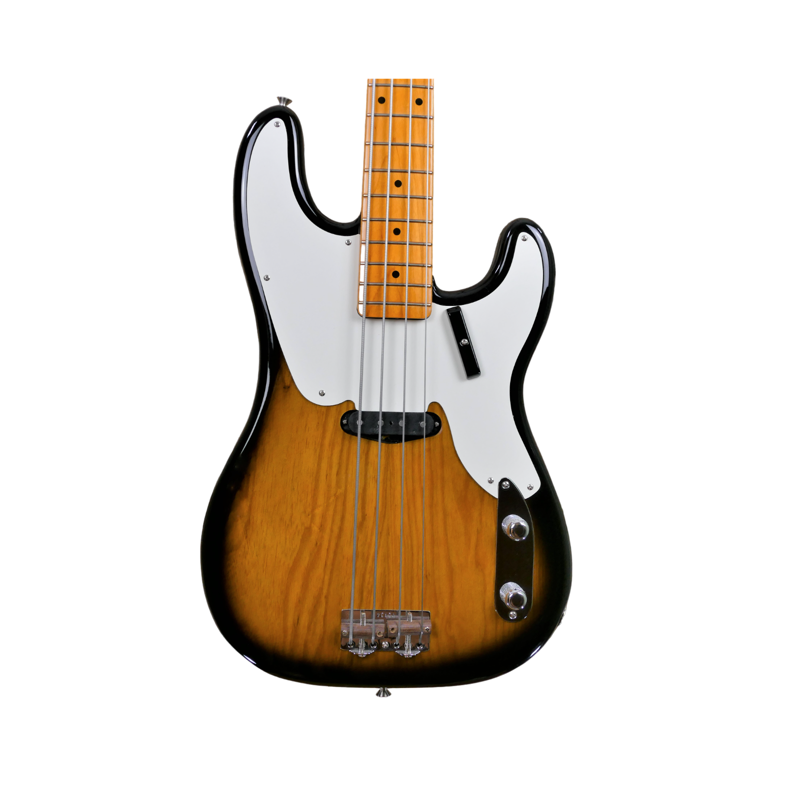 Fender American Vintage II 1954 Precision Bass, Maple Fingerboard, 2-Color Sunburst