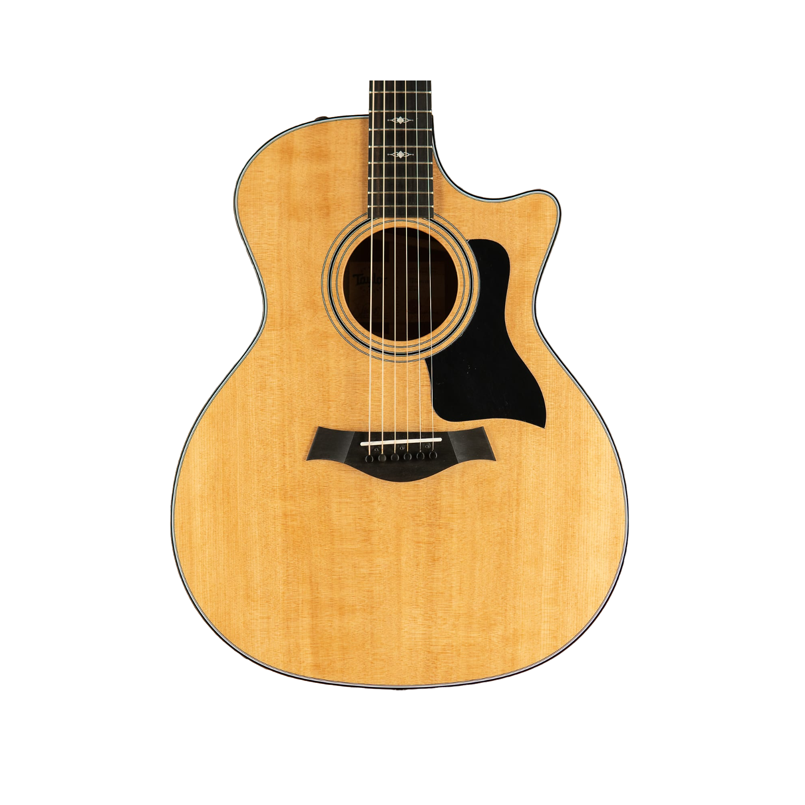 Taylor 314ce V-Class Grand Auditorium Acoustic-Electric Guitar Natural with Black Pickguard