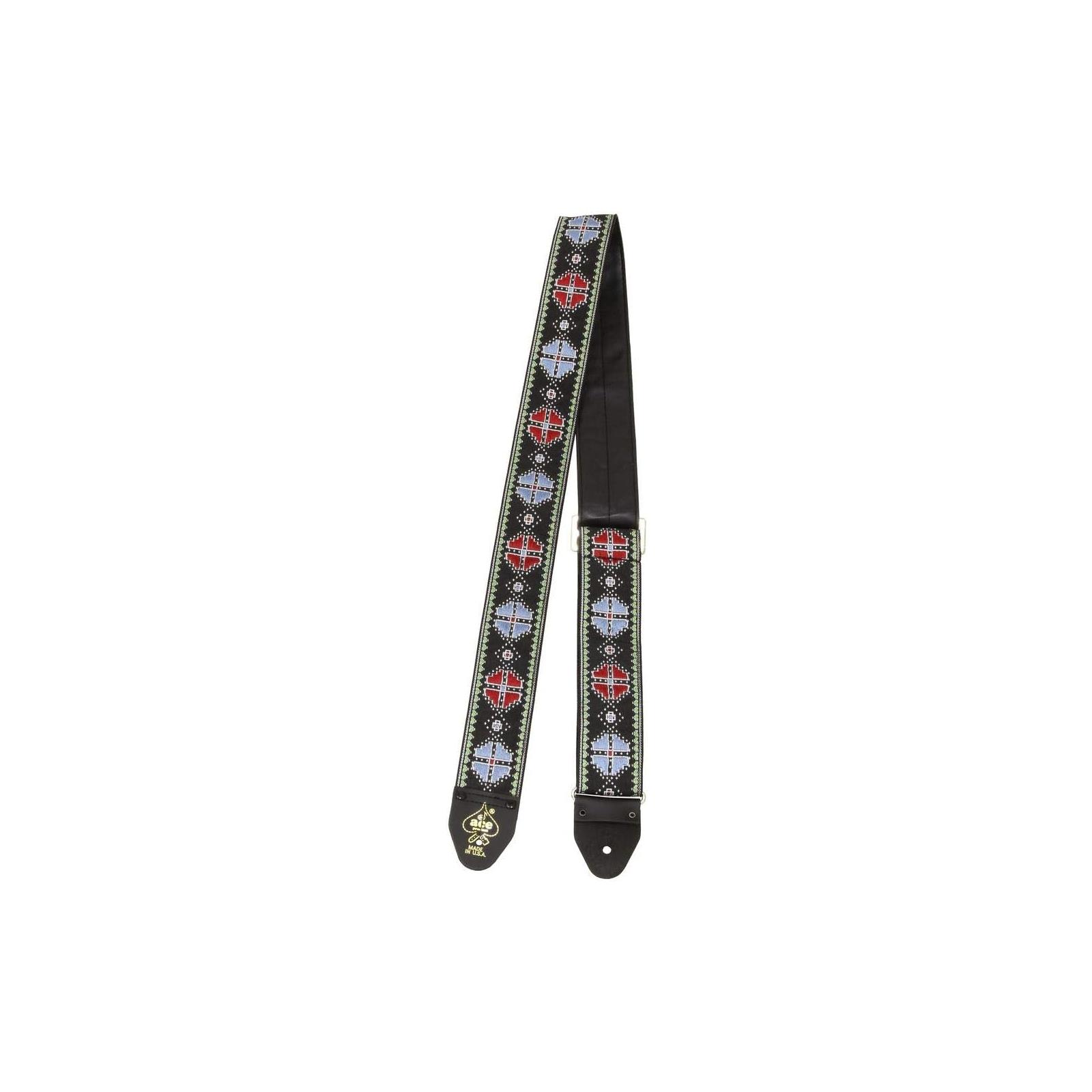 D'andrea Ace Straps - Vintage Red Blue Green Edge