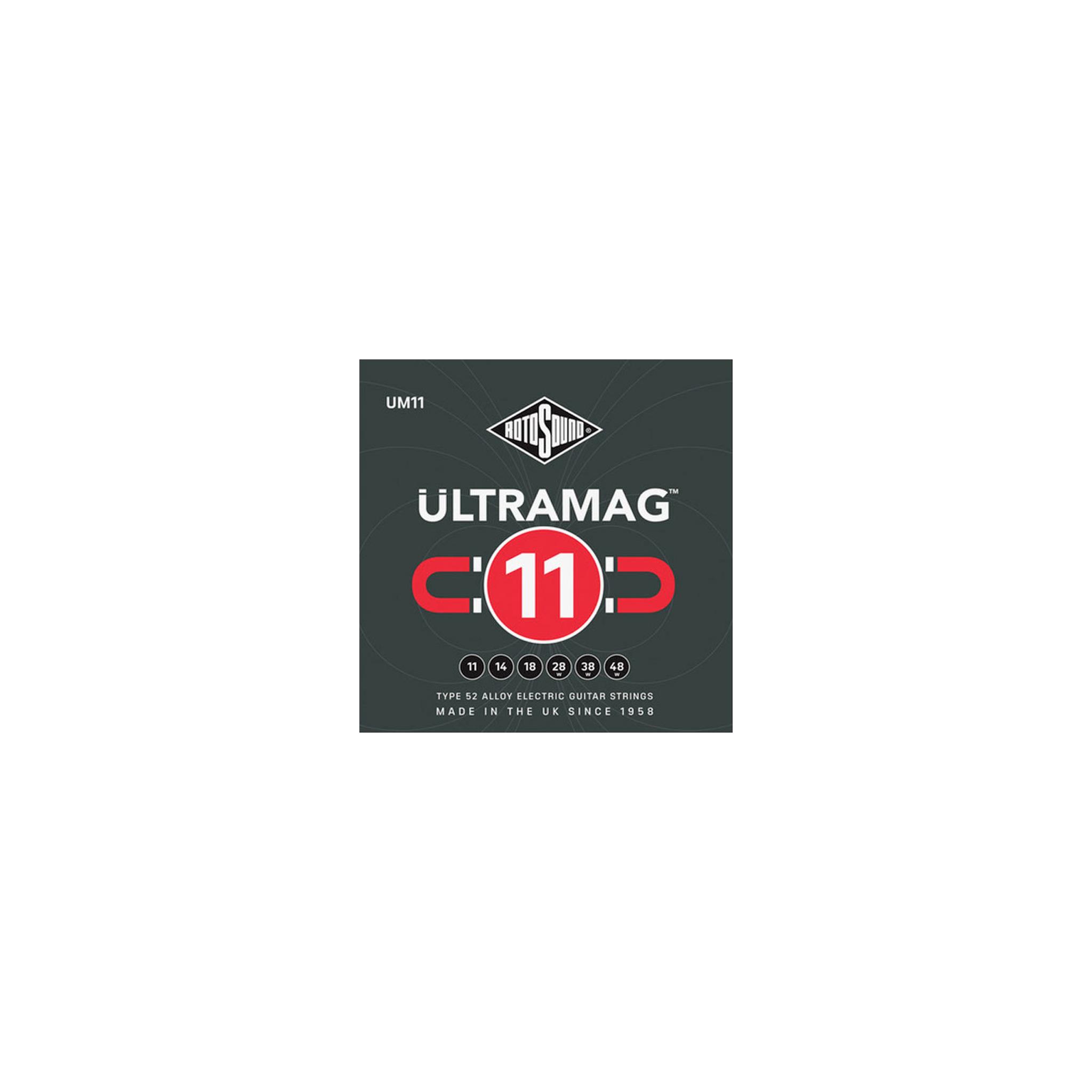 Rotosound UM11 Ultra Mag Electric Guitar Strings (11-48)