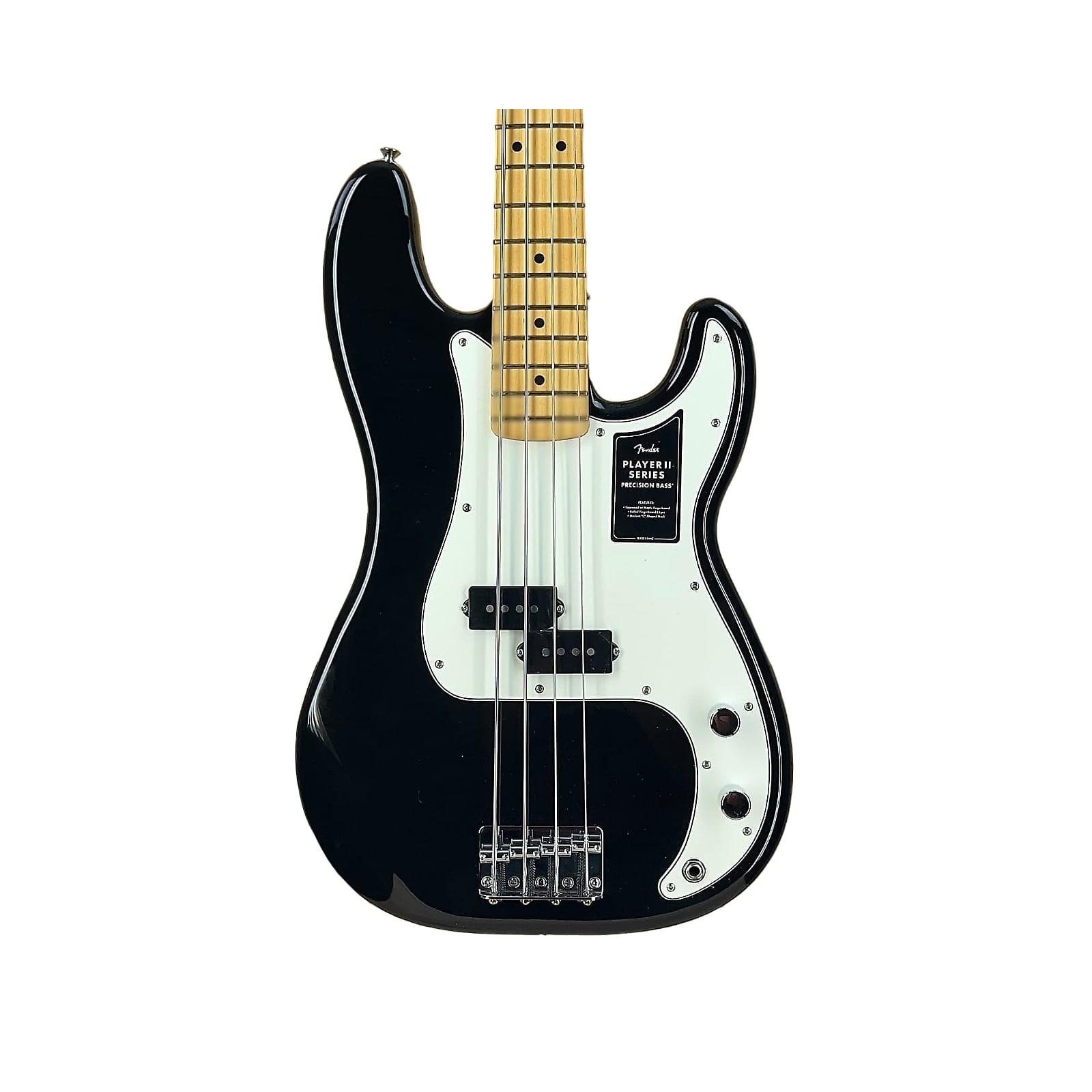 Fender Player II Precision Bass®, Maple Fingerboard, Black