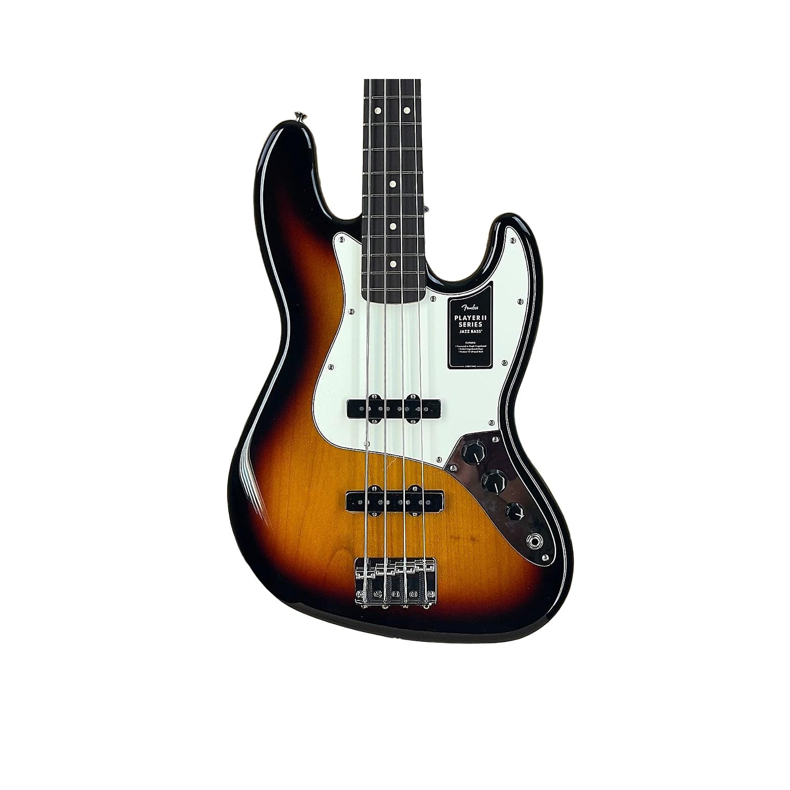 Fender Player II Jazz Bass®, Rosewood Fingerboard, 3-Color Sunburst