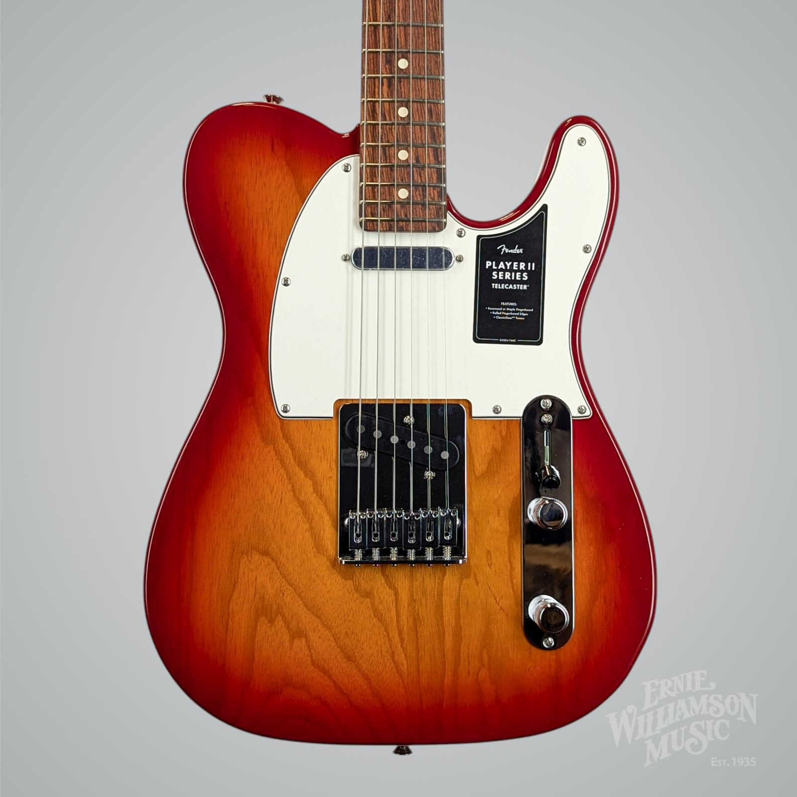 Fender Player II Telecaster®, Rosewood Fingerboard, Aged Cherry Burst