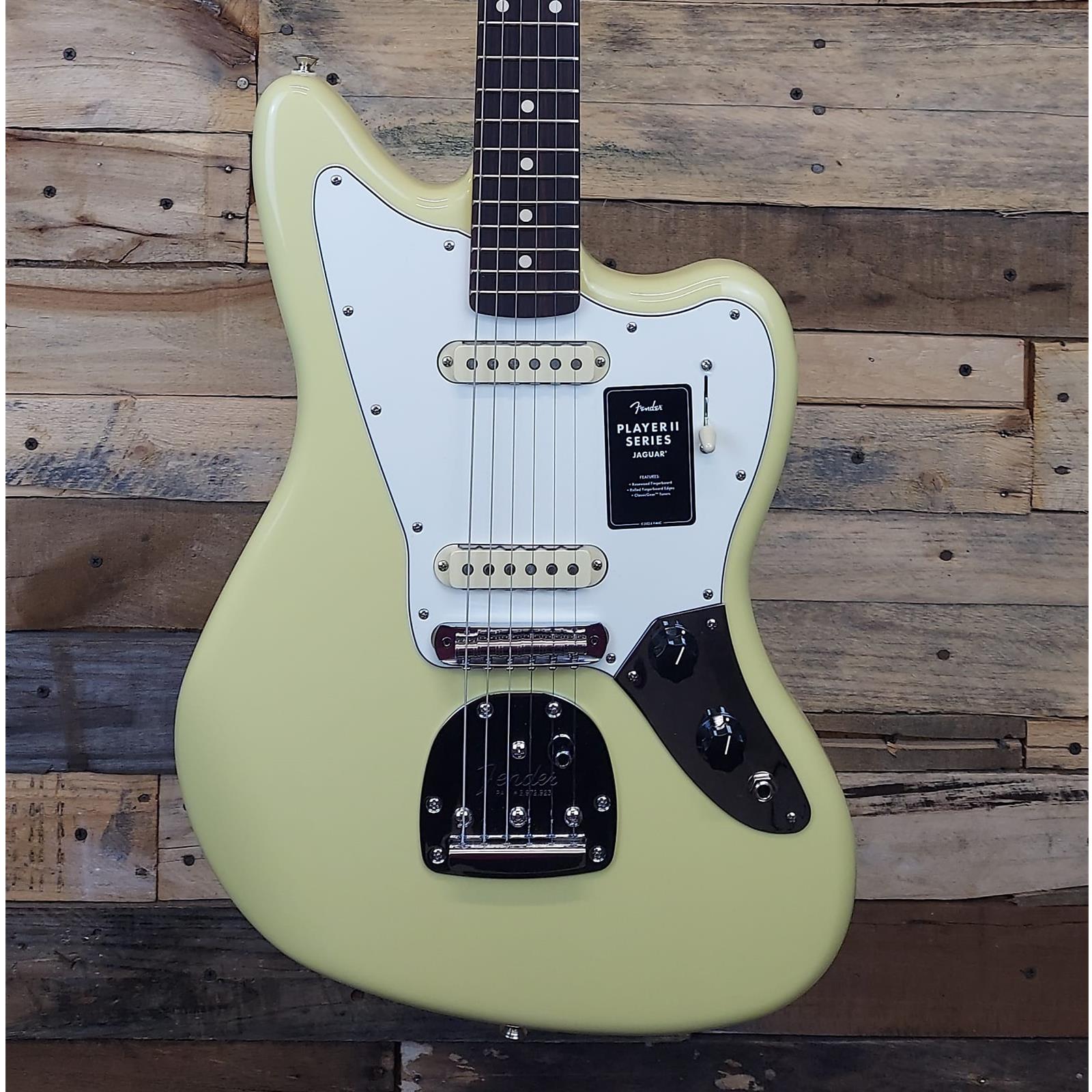 Fender Player II Jaguar, Rosewood Fingerboard, Hialeah Yellow