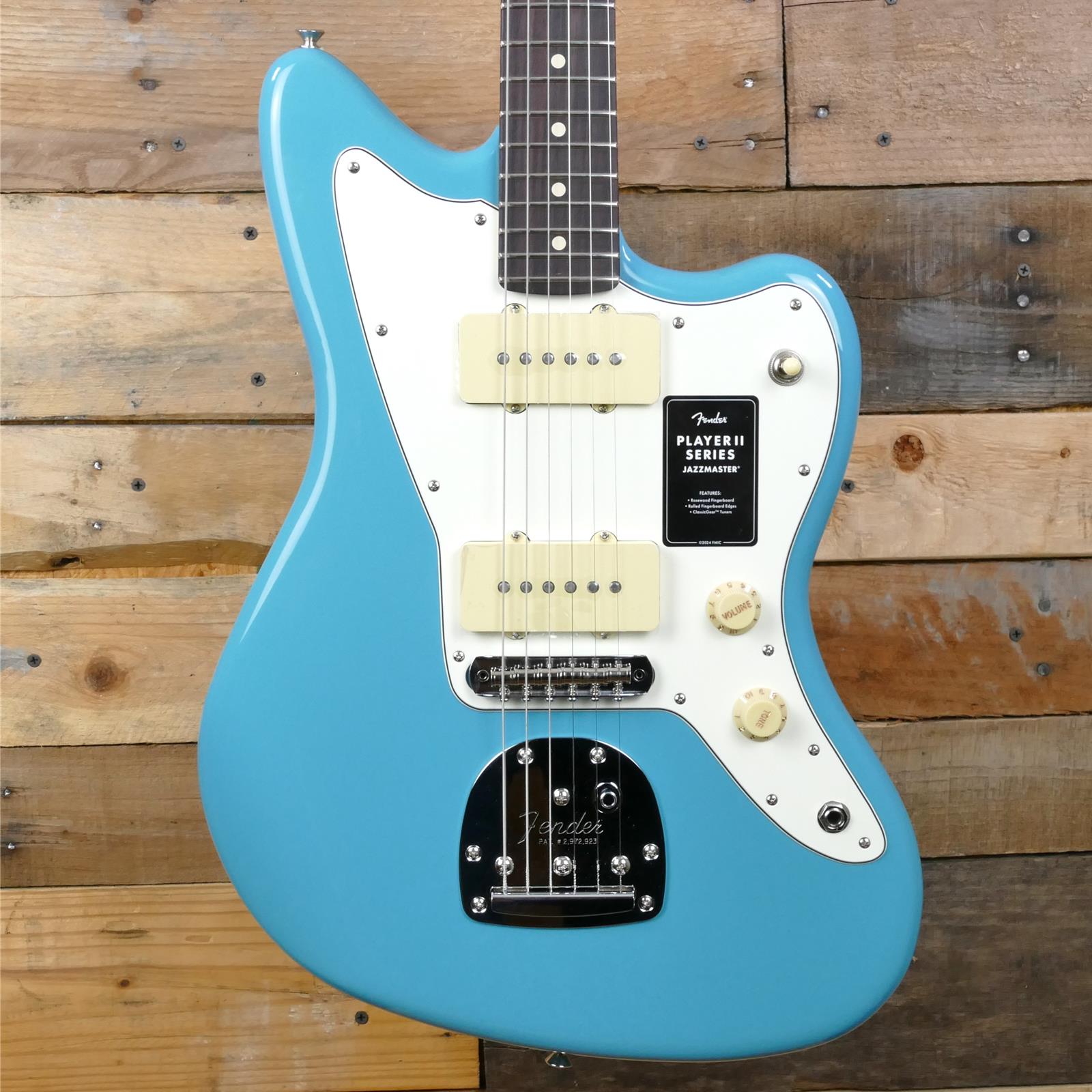 Fender Player II Jazzmaster, Rosewood Fingerboard, Aquatone Blue