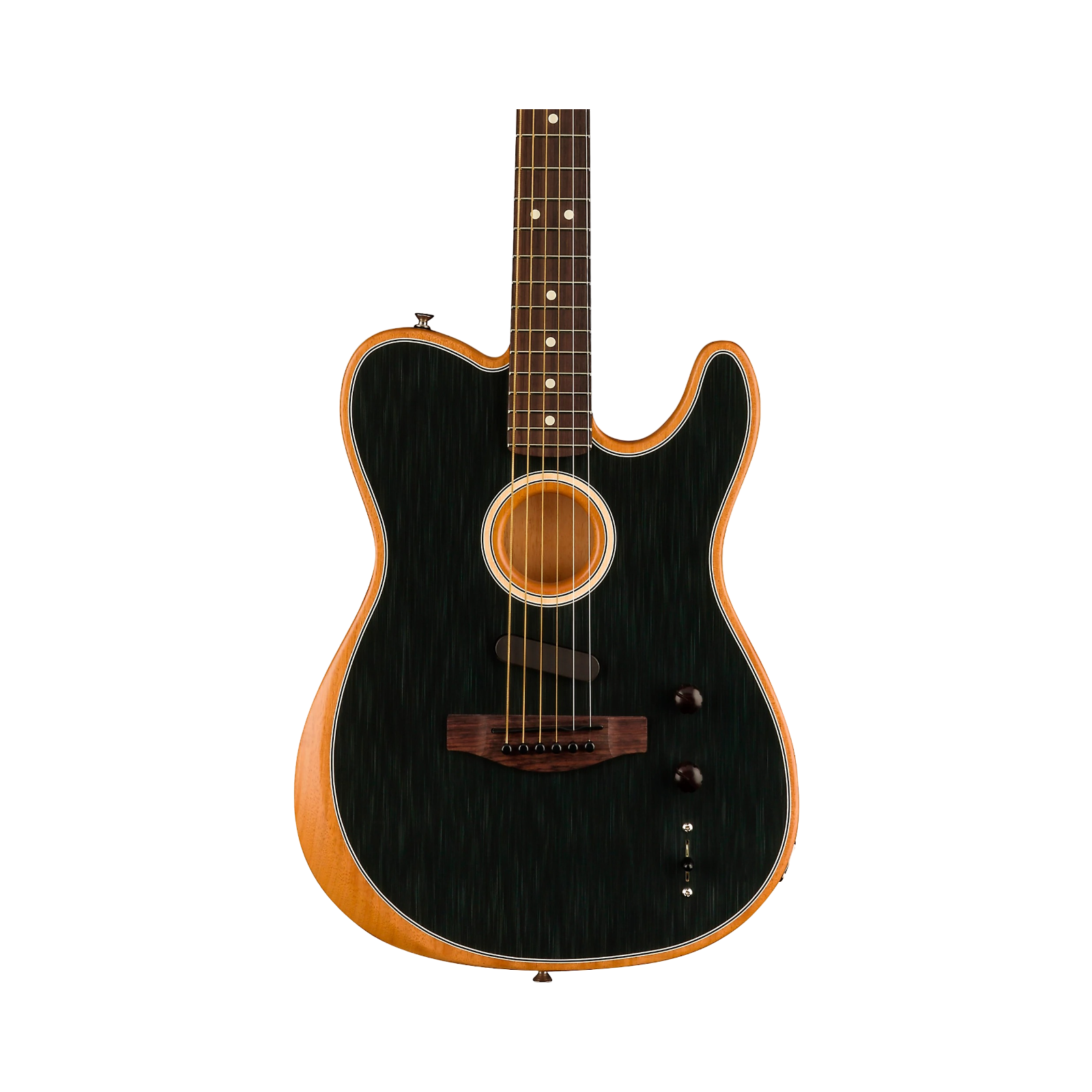 Fender Acoustasonic® Player Telecaster®, Rosewood Fingerboard, Brushed Black