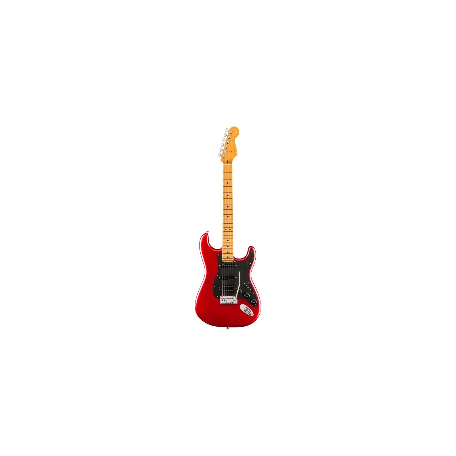 Fender American Ultra II Stratocaster HSS, Maple Fingerboard, Sinister Red