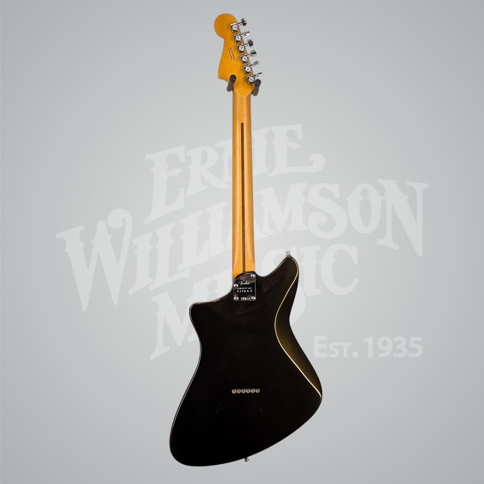 Ernie Williamson Music - Fender American Ultra II Meteora, Ebony