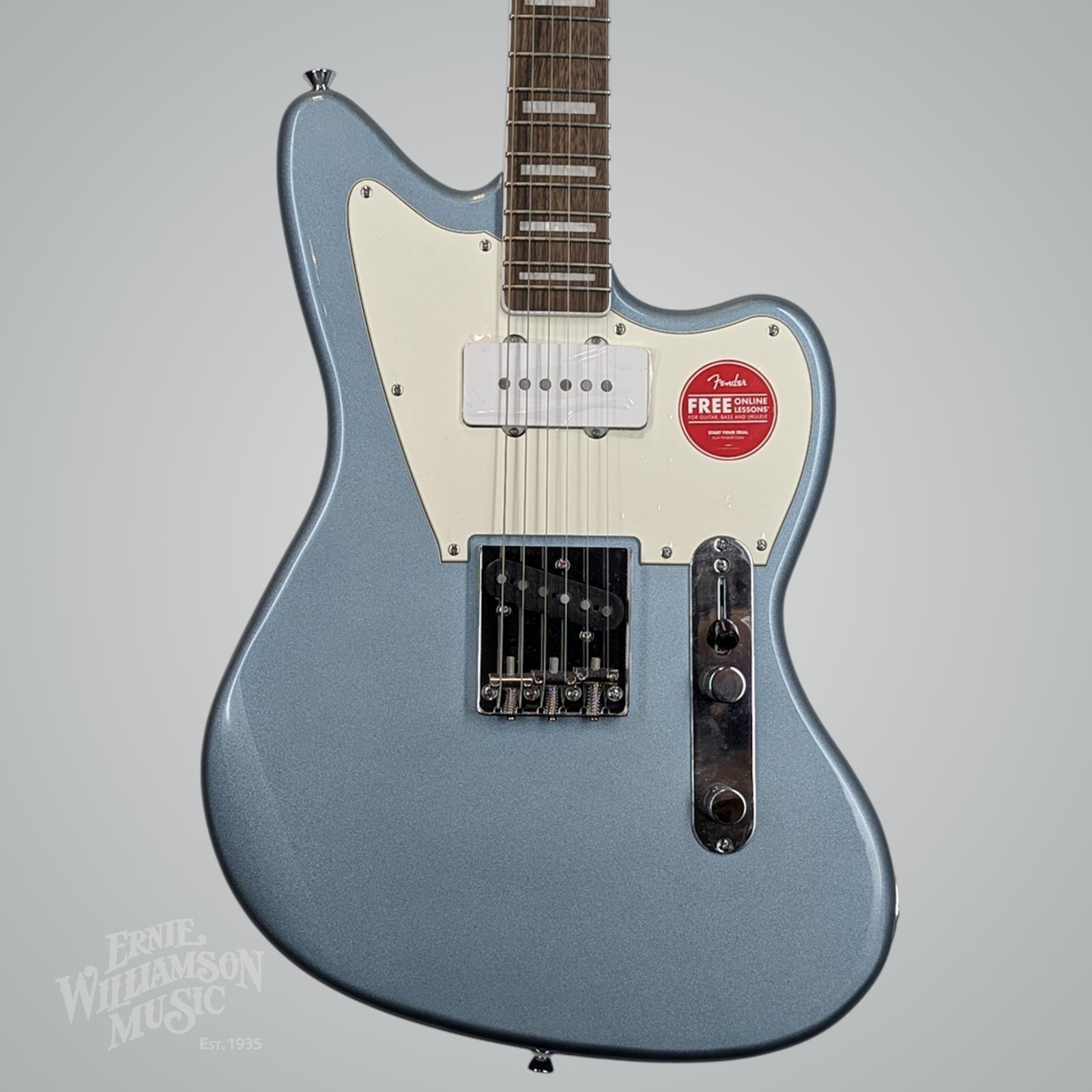 Fender Limited Edition Paranormal Offset Telecaster SJ, Laurel Fingerboard, Parchment Pickguard, Ice Blue Metallic