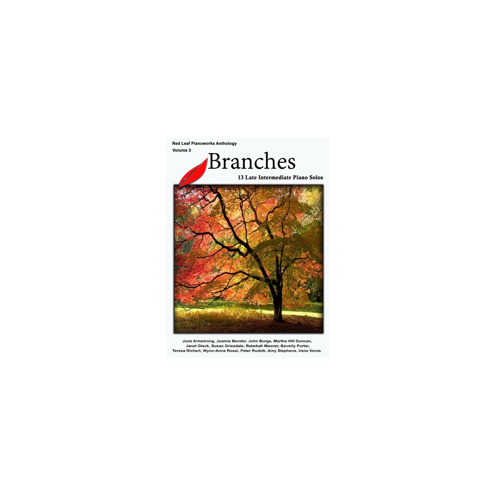 Piano Red Leaf Pianoworks Volume 3 Branches Solo Piano