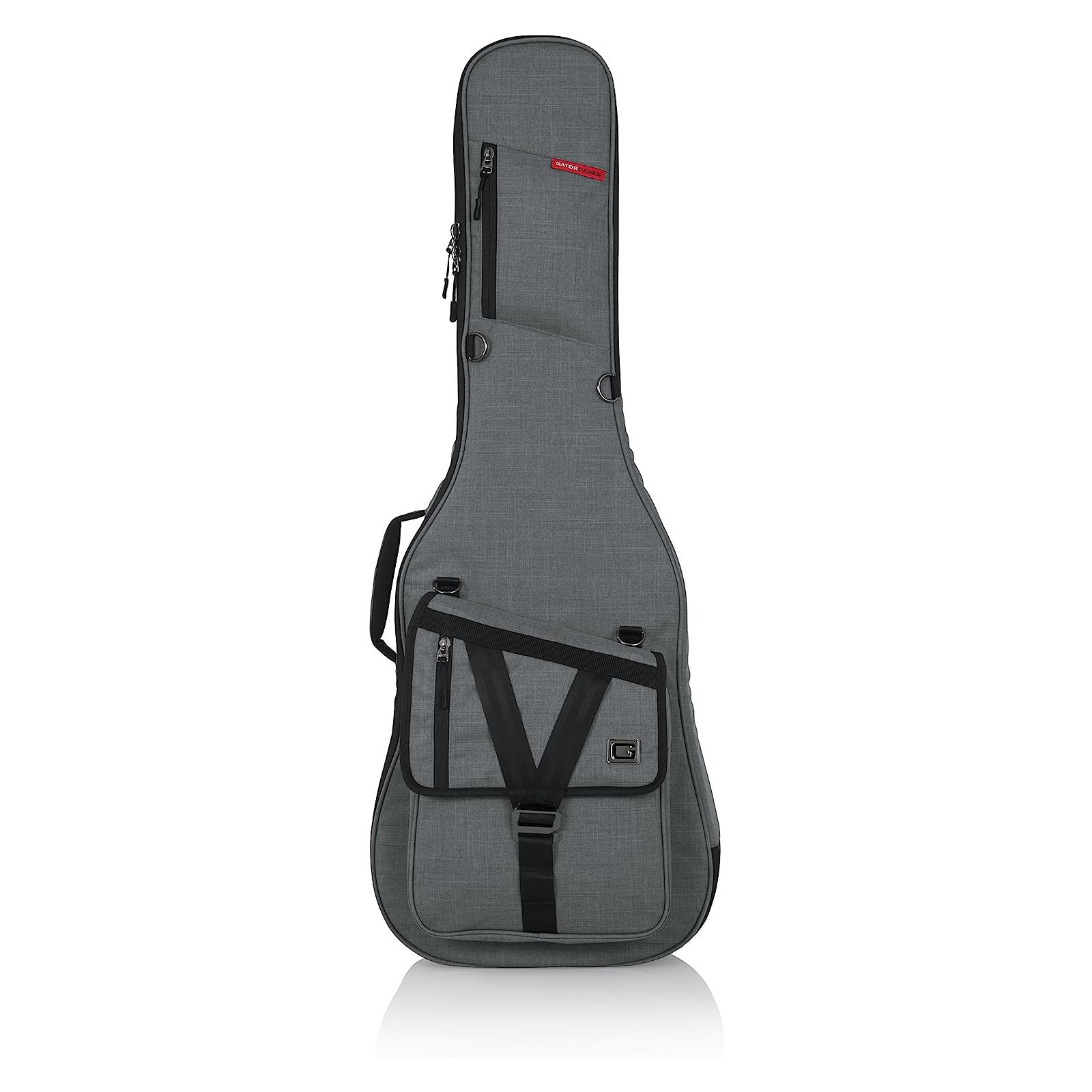 Gator Cases Transit Series Electric Guitar Gig Bag with Light Grey Exterior