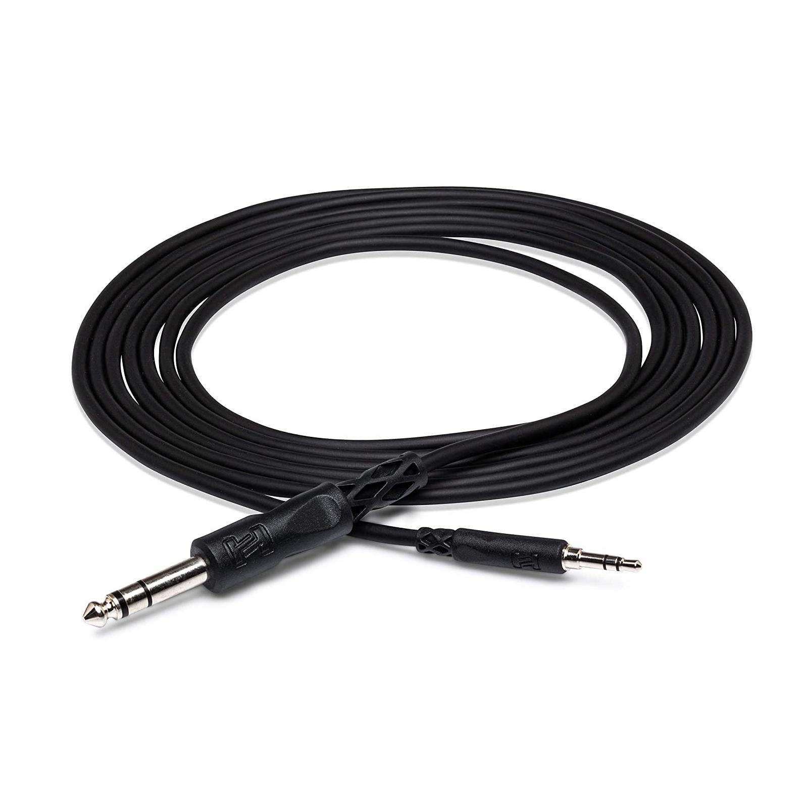 Hosa 10' Audio Cable 3.5mm TRS to 1/4" TRS