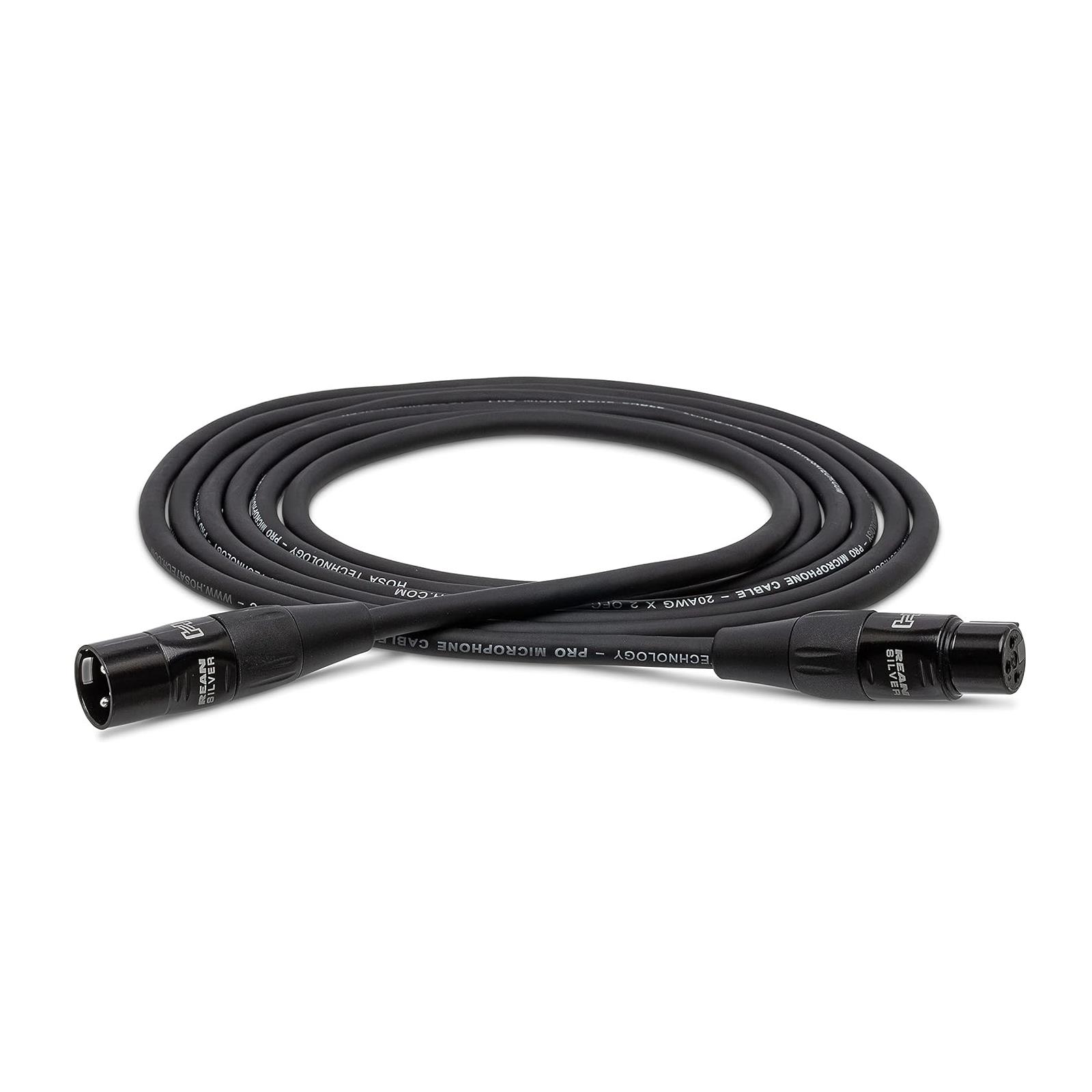 Hosa 100' Pro Microphone Cable, REAN XLR3F to XLR3M