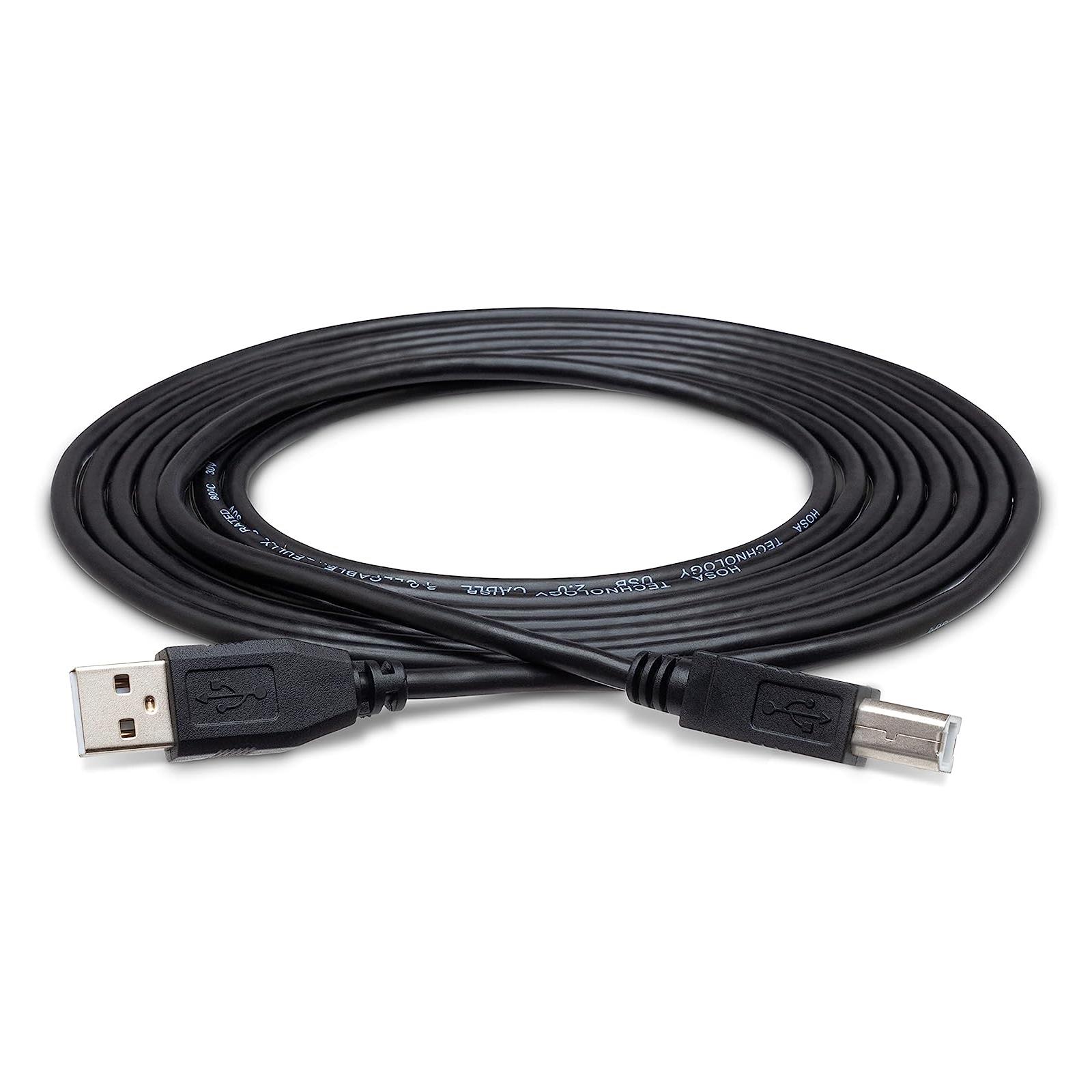 Hosa High Speed USB Cable Type A to Type B