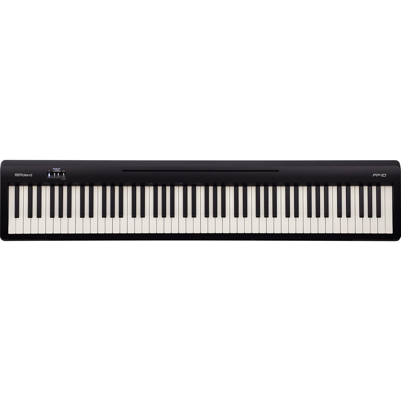 Roland FP-10 SuperNATURAL Digital Portable Piano Black