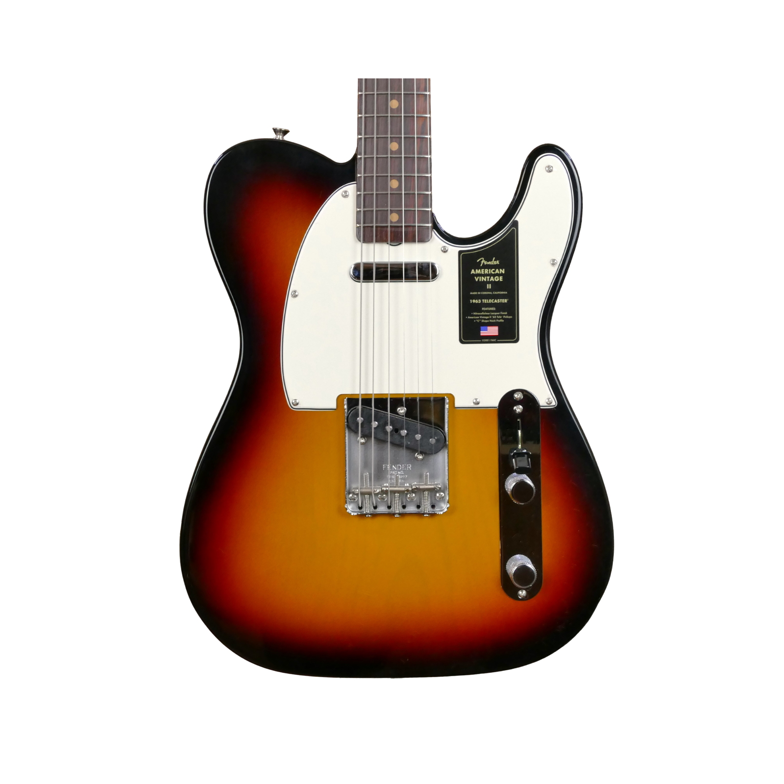 Fender American Vintage II 1963 Telecaster 3 Color Sunburst