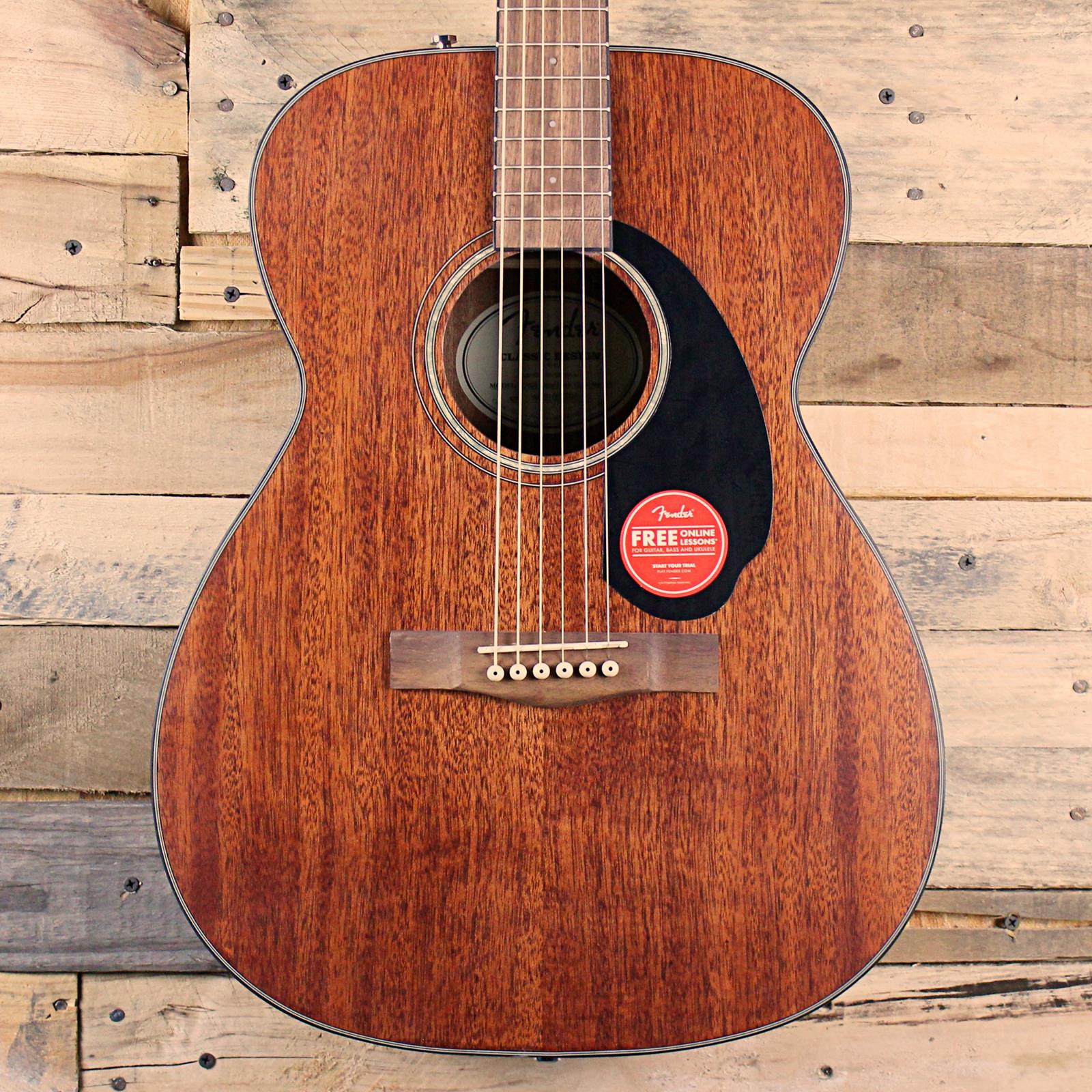 Fender CC-60S Concert All-Mahogany, Walnut Fingerboard, Natural