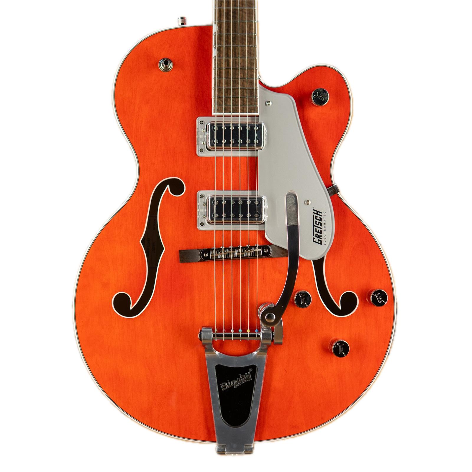 GRETSCH G5420T Electromatic Classic Hollow Body Single-Cut with Bigsby, Laurel Fingerboard, Orange Stain