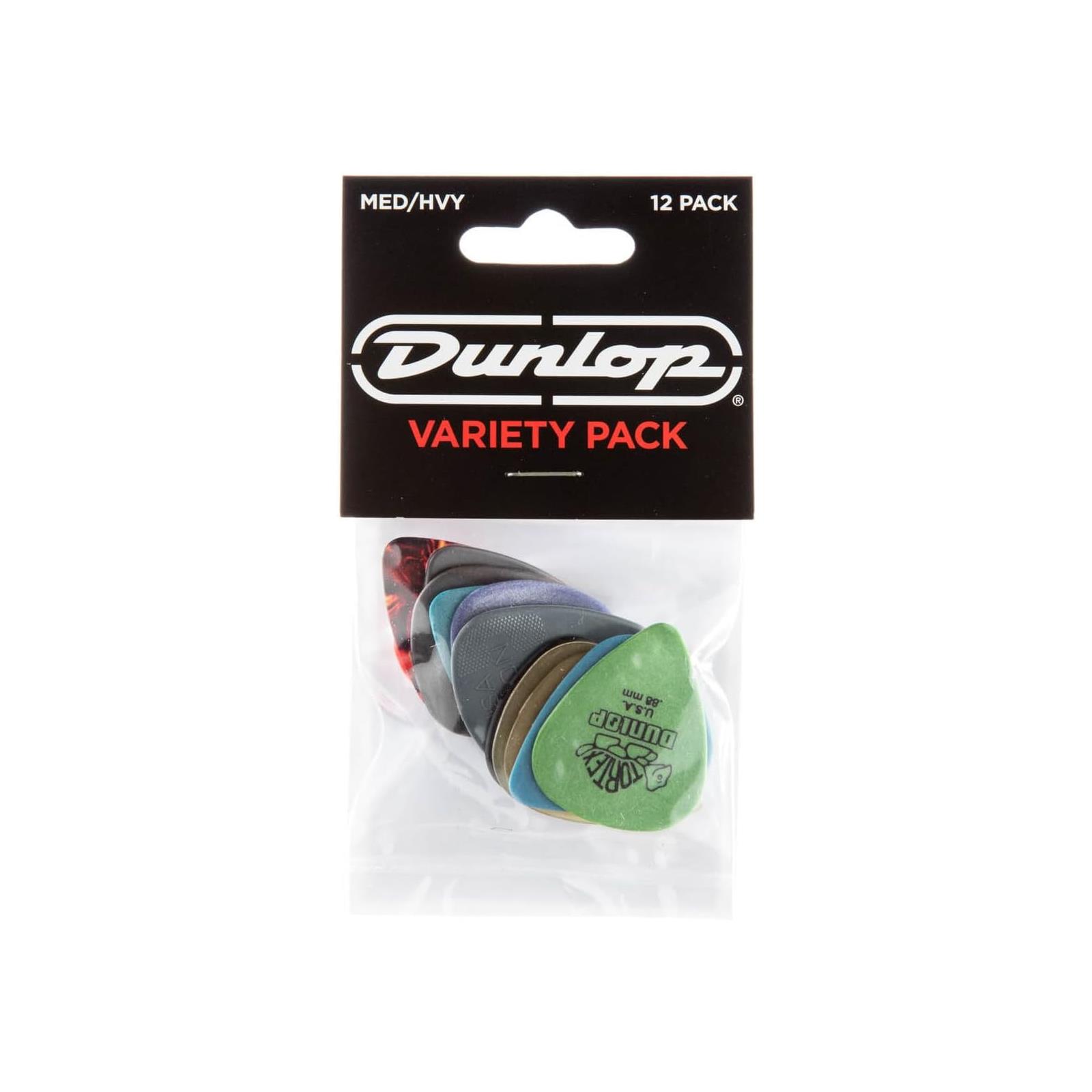 Dunlop Medium/Heavy Variety Pack 12