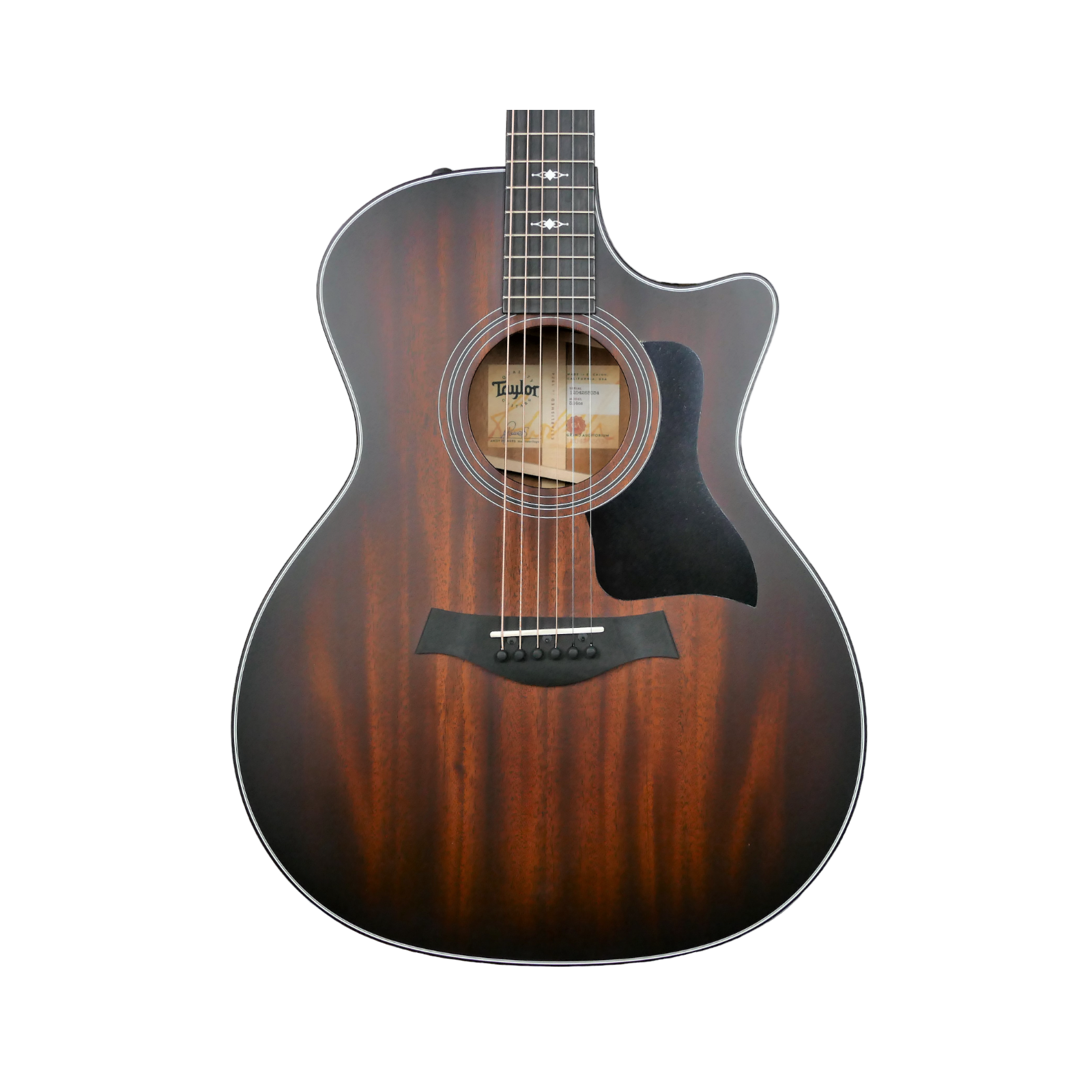 Ernie Williamson Music - Taylor 324CE Shaded Edgeburst Blackwood