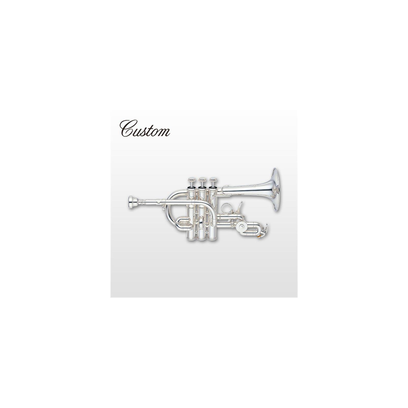 Yamaha YTR-9825 Trumpet Piccolo Custom Bb/A Silver Plated