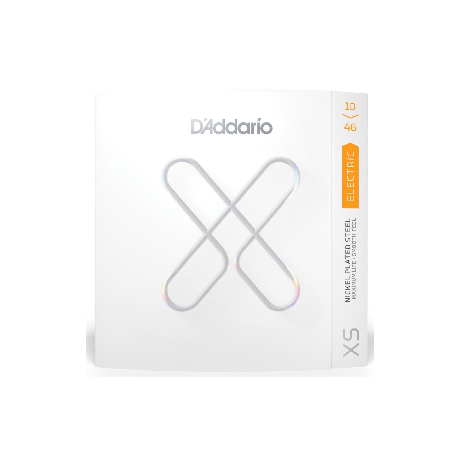 D'Addario 10-46 Regular Light, XS Nickel Coated Electric Guitar Strings