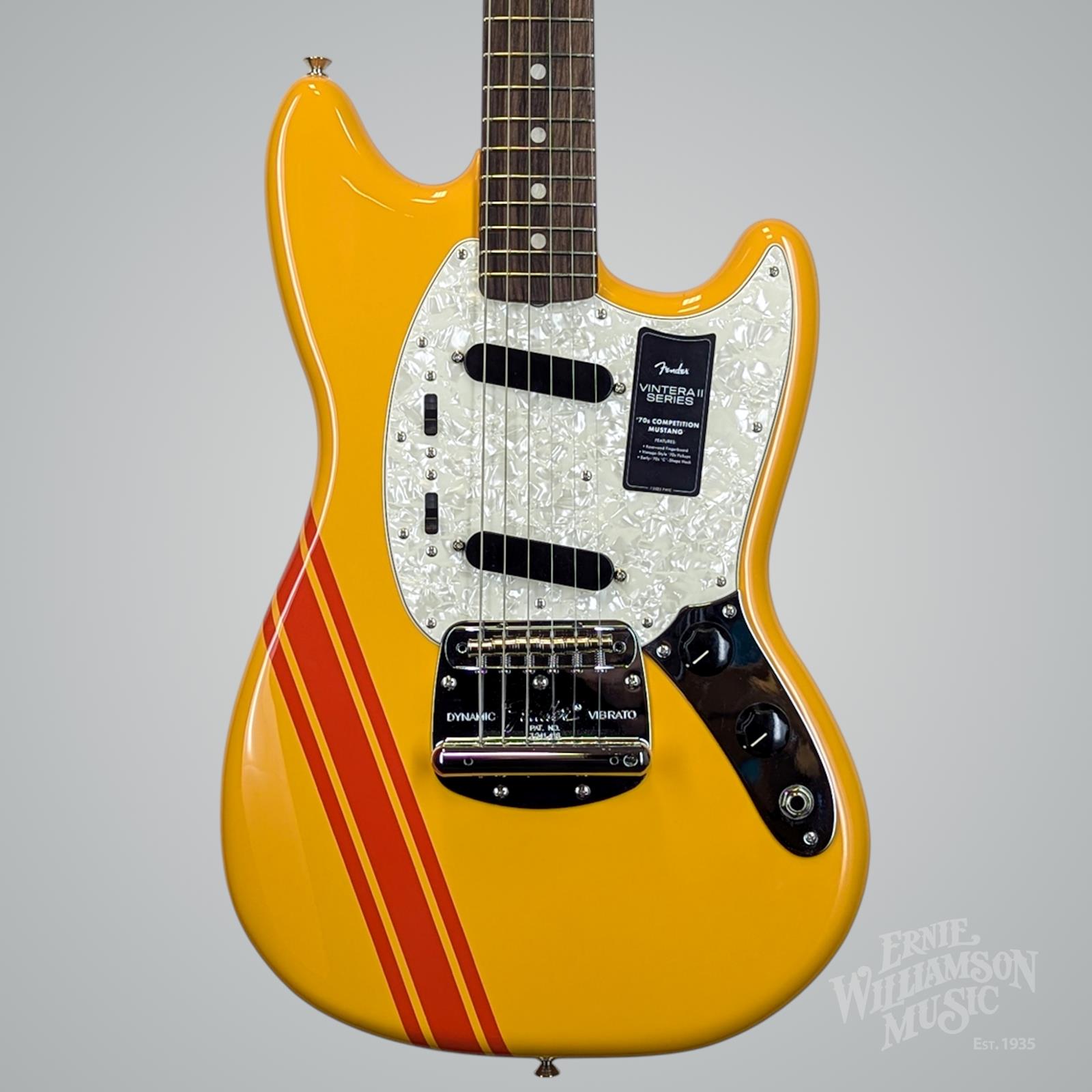 Ernie Williamson Music - Fender Vintera II 70s Mustang, Rosewood