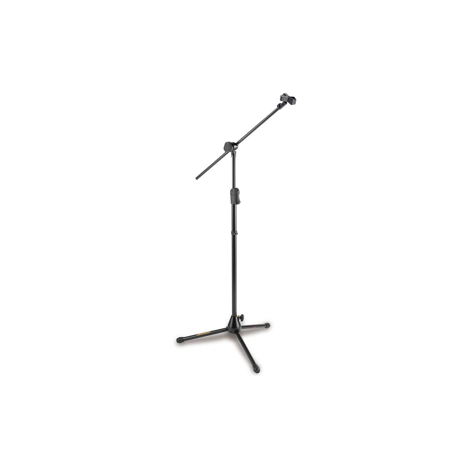 Hercules EZ Clutch Microphone Stand With Tripod And Hideaway 2-in-1 Boom