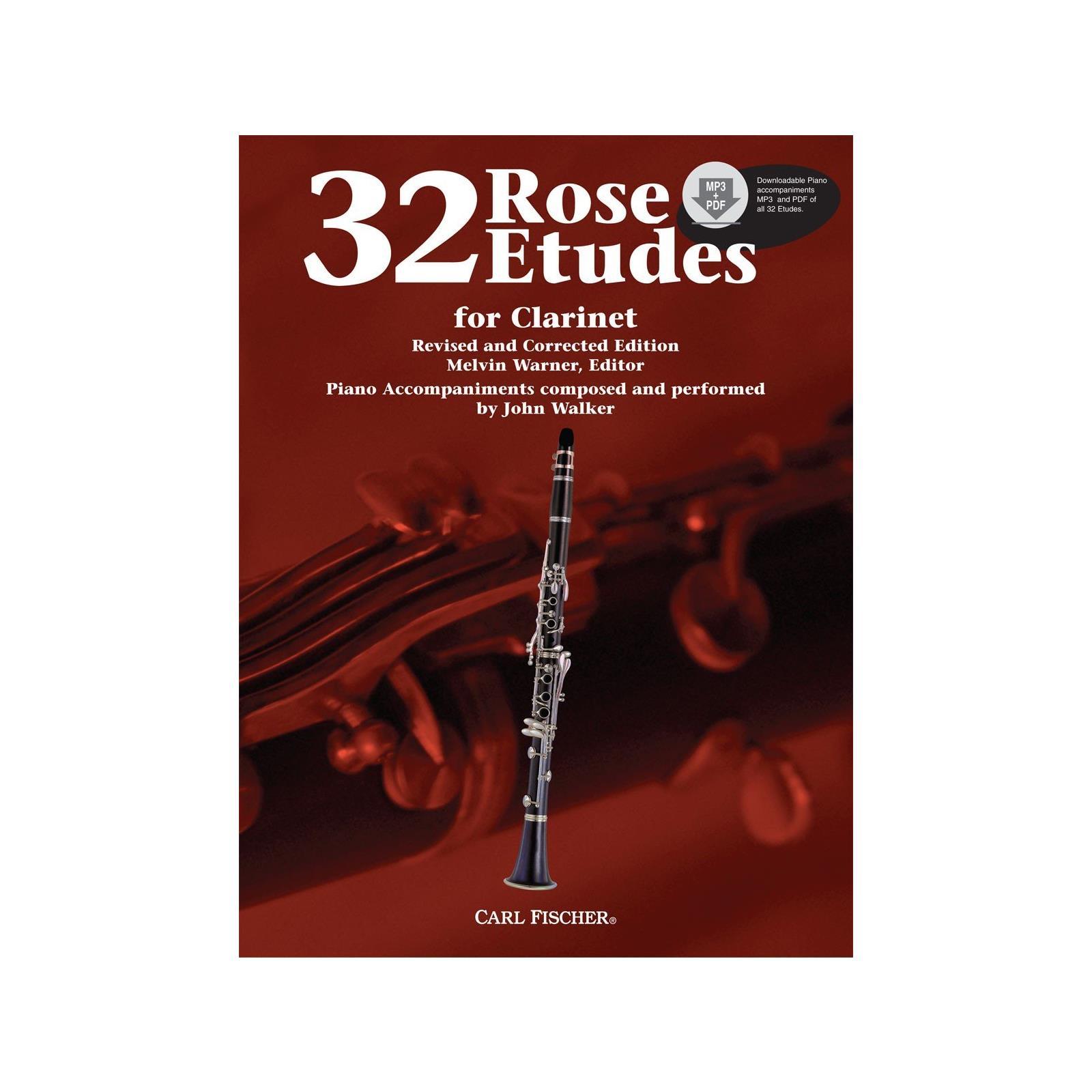 Clarinet Rose 32 Etudes