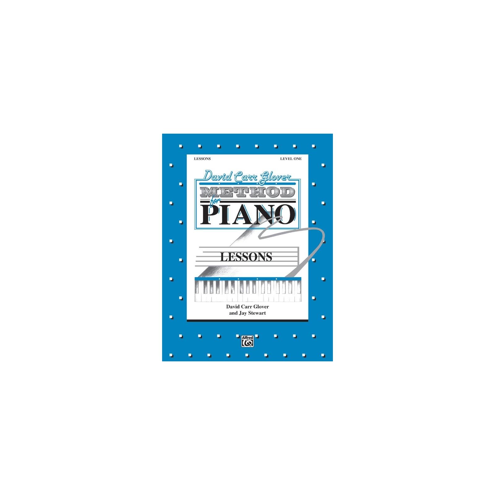 David Carr Glover Method For Piano - Lessons Level 1