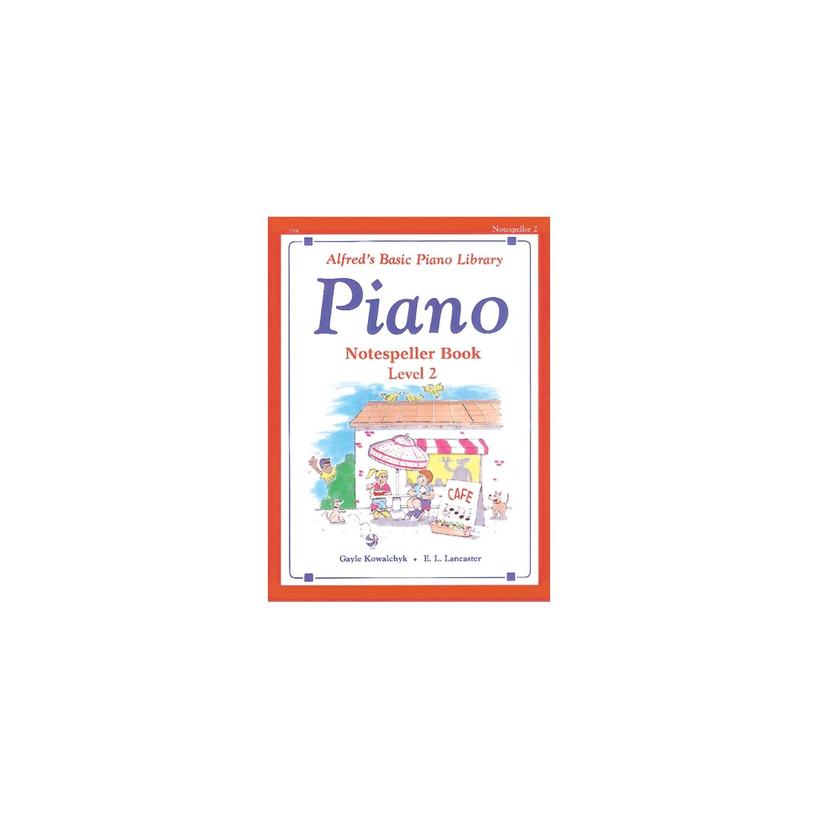 Piano Notespeller Book Level 2