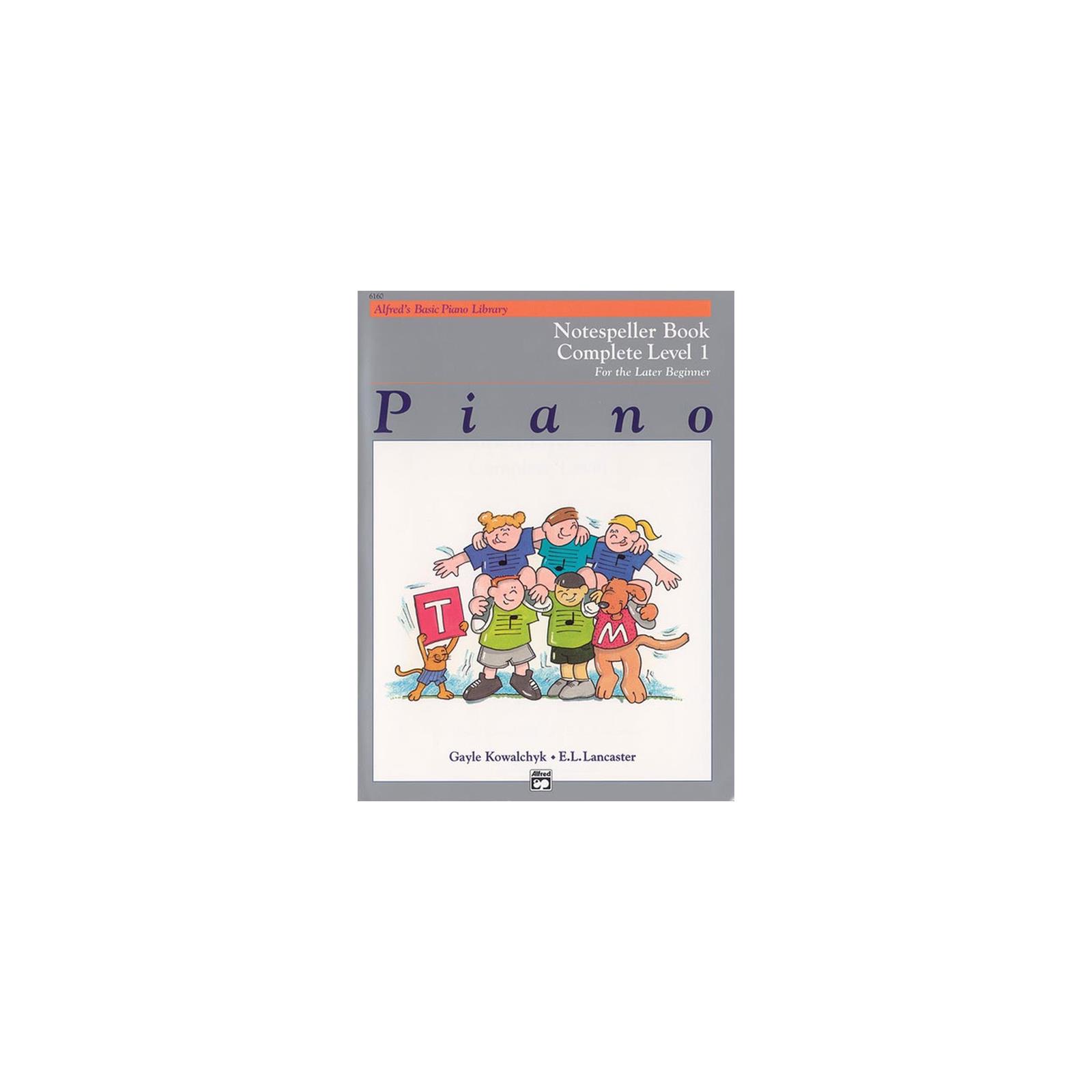 Piano Notespeller Book Complete Level 1