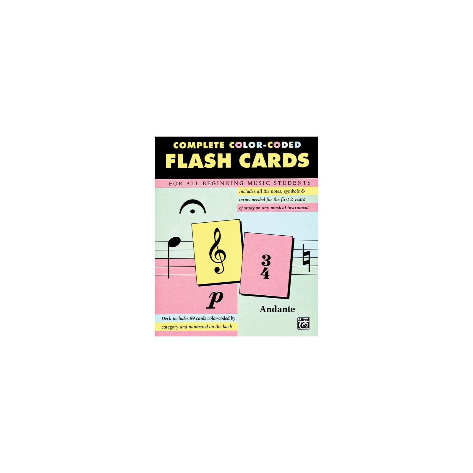 Complete Color-Coded Flash Cards