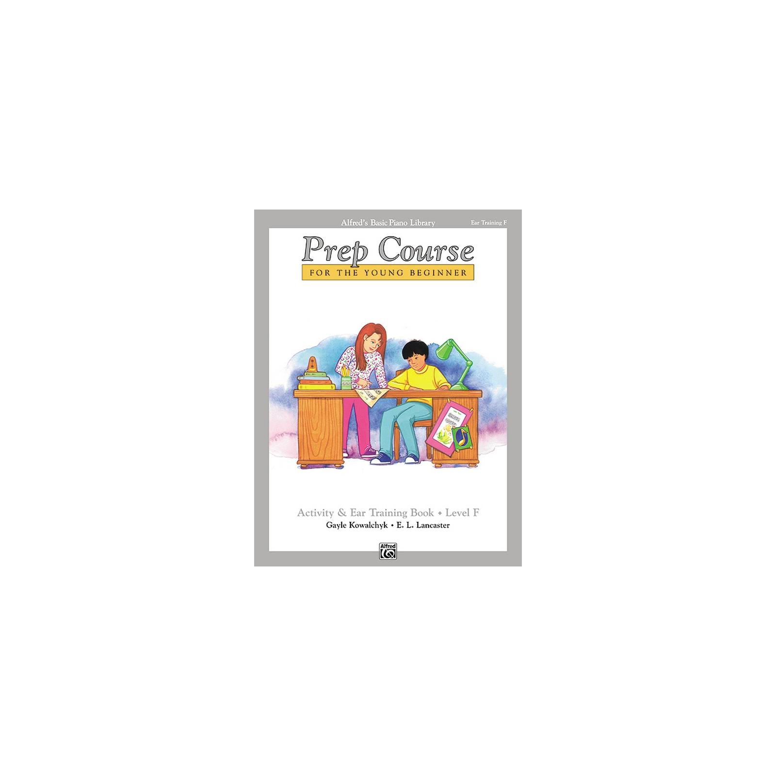 Piano Prep Course For The Young Beginner Activity & Ear Training Book Level F