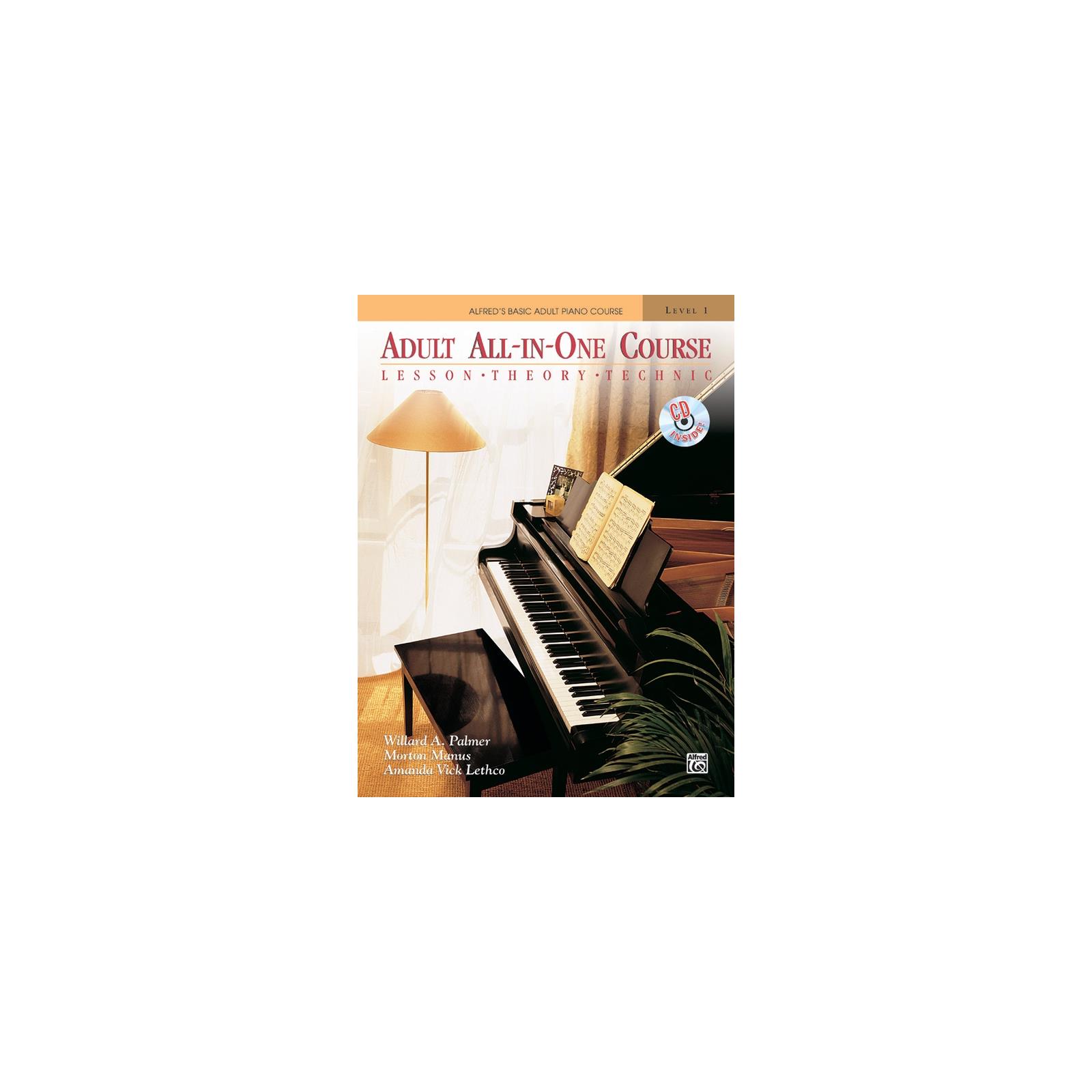 Piano Adult All-In-One Course Level 1 CD Enclosed