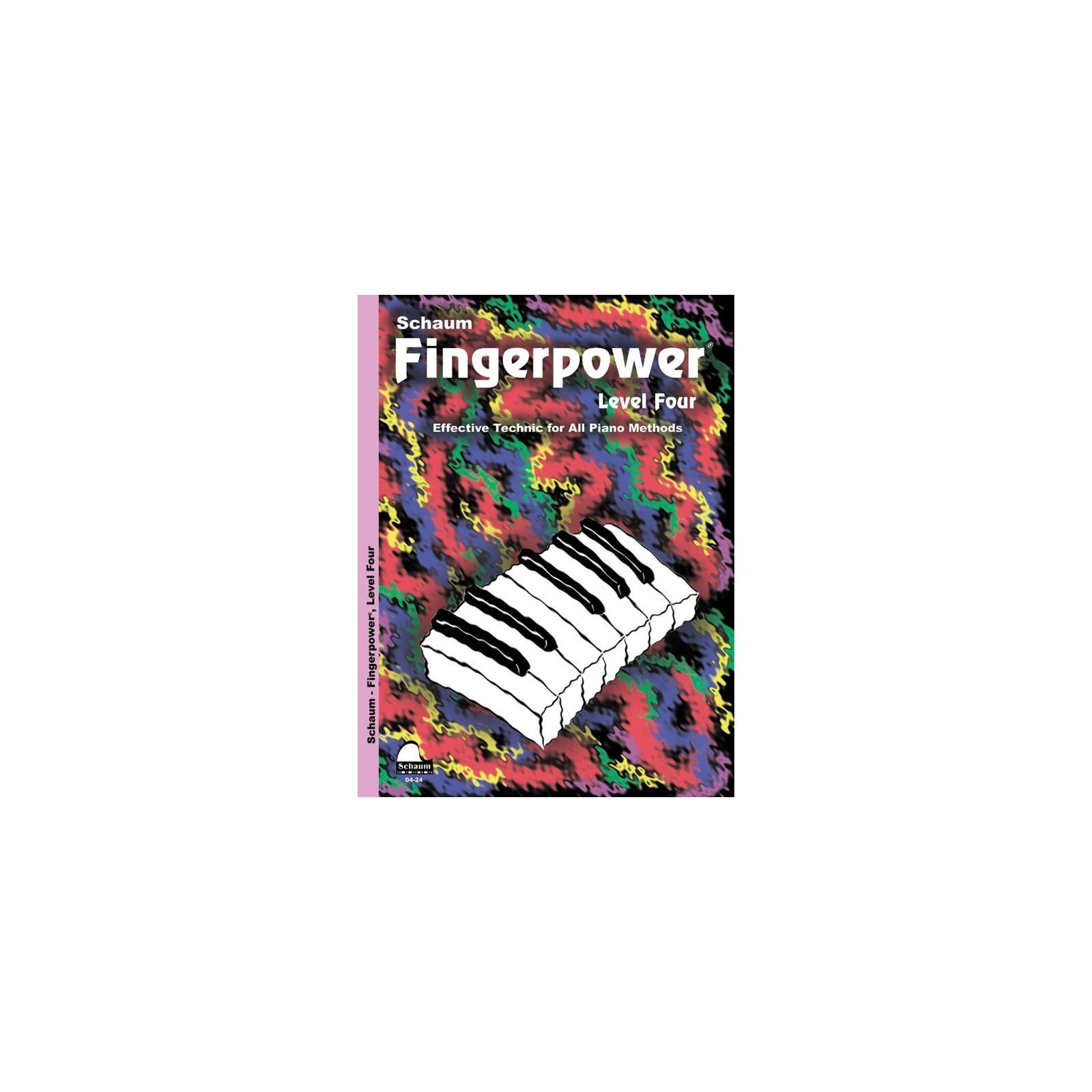 Piano Schaum Fingerpower Level 4