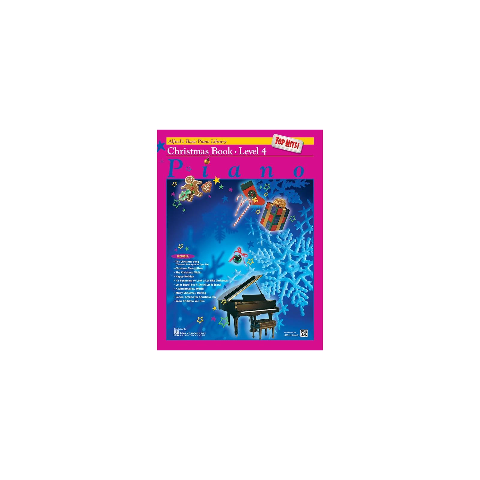 Piano Top Hits Christmas Book Level 4