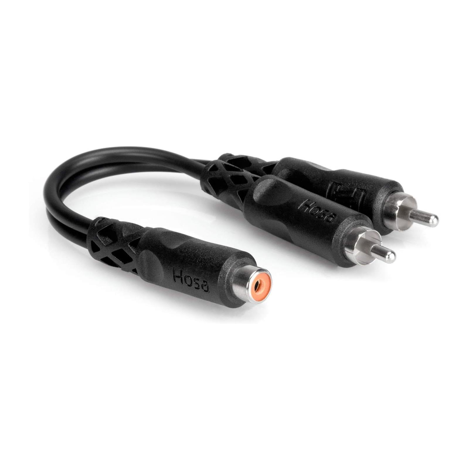 Hosa 6" Shielded Y Cable