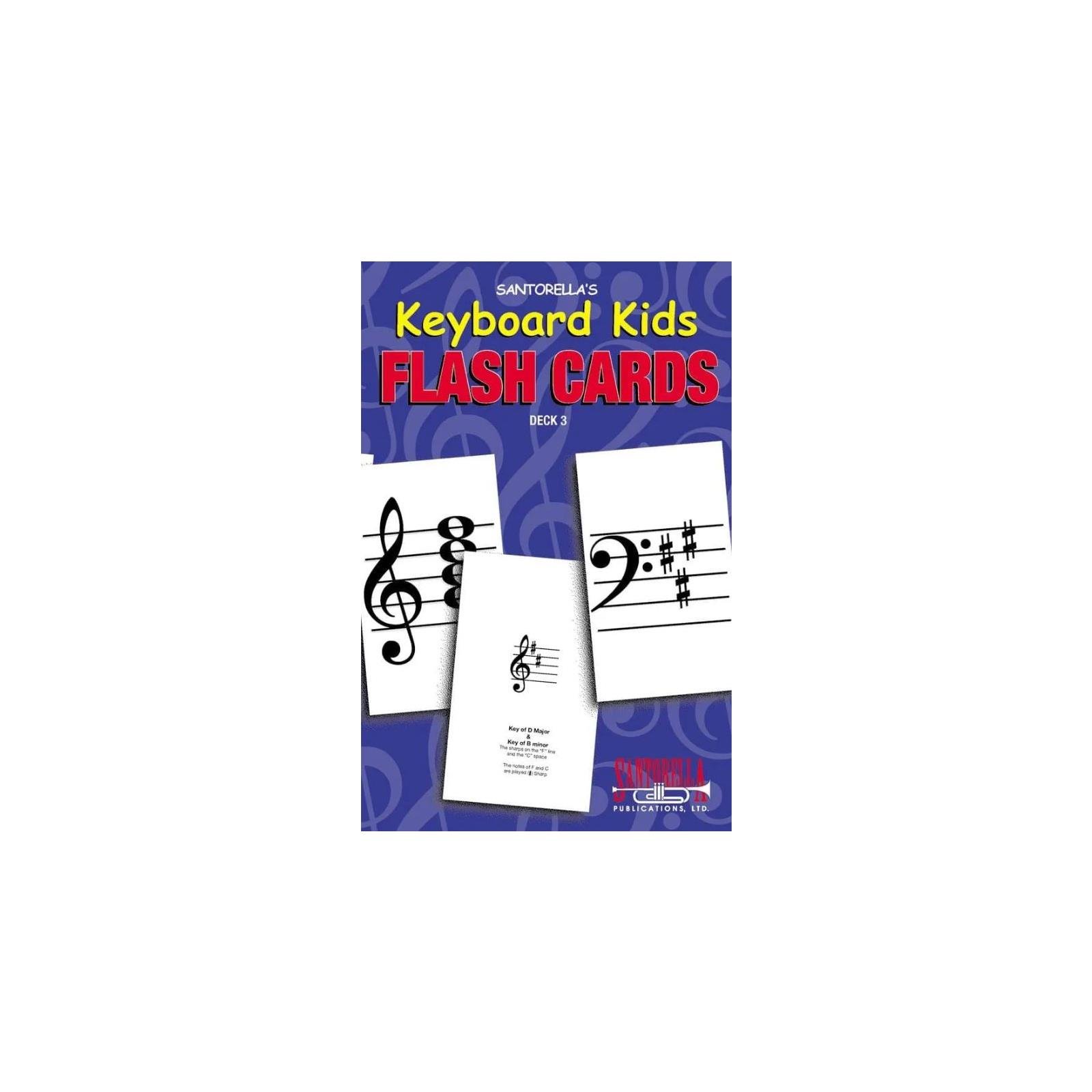 Keyboard Kids Flash Cards Deck 3