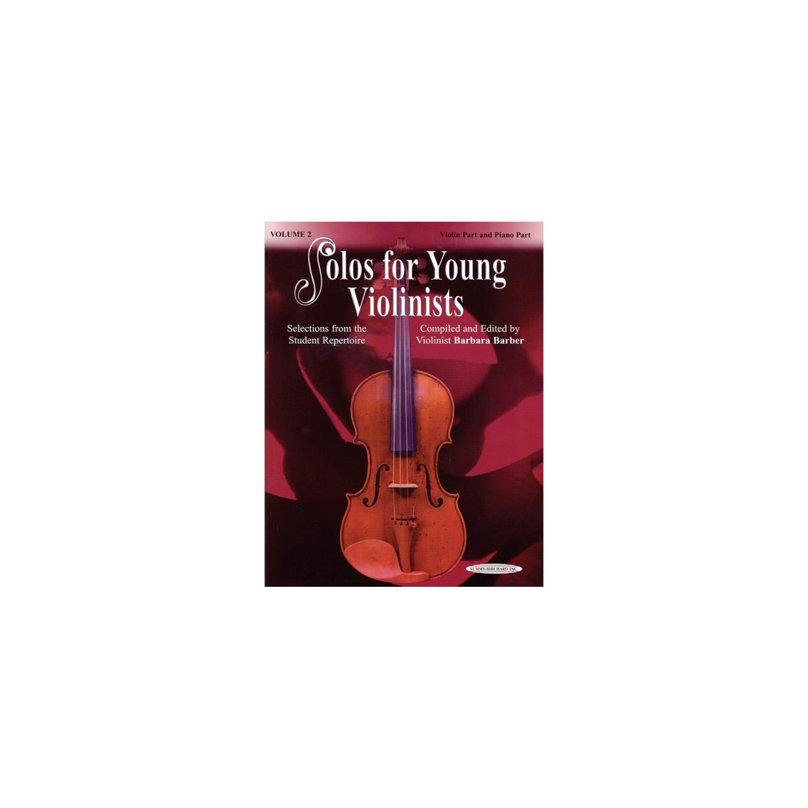 Violin Solos for Young Violinists Volume 2