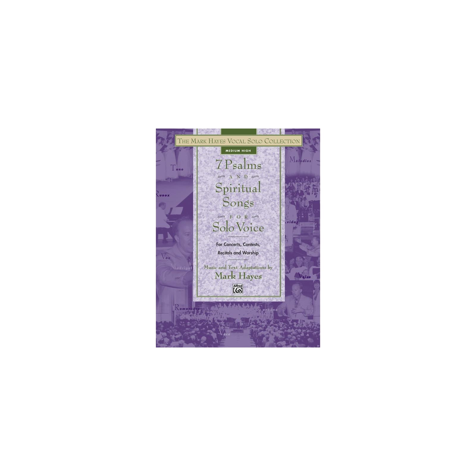 Vocals Hayes 7 Psalms & Spiritual Songs for Solo Voice, Medium High