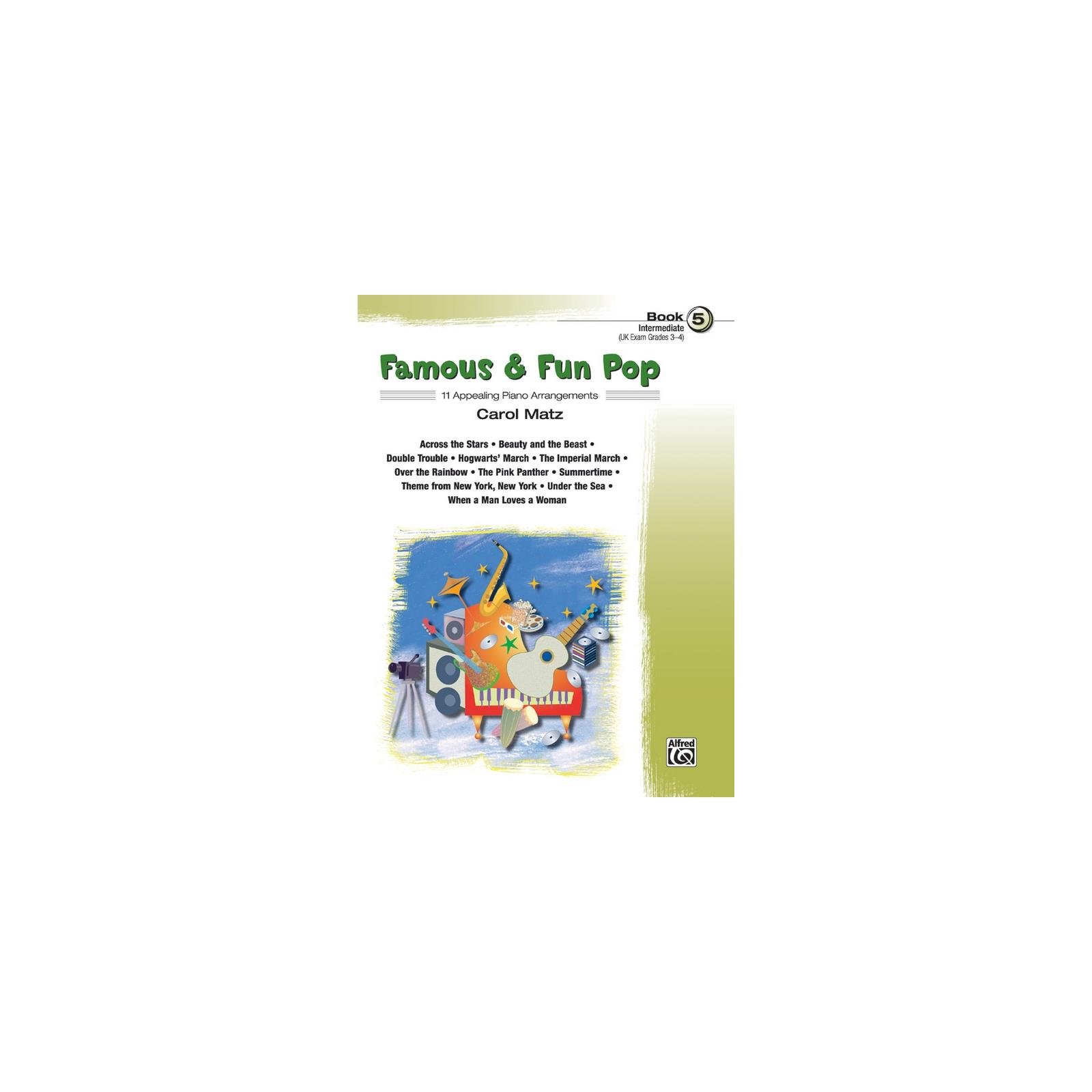 Piano Famous & Fun Pop Book 5