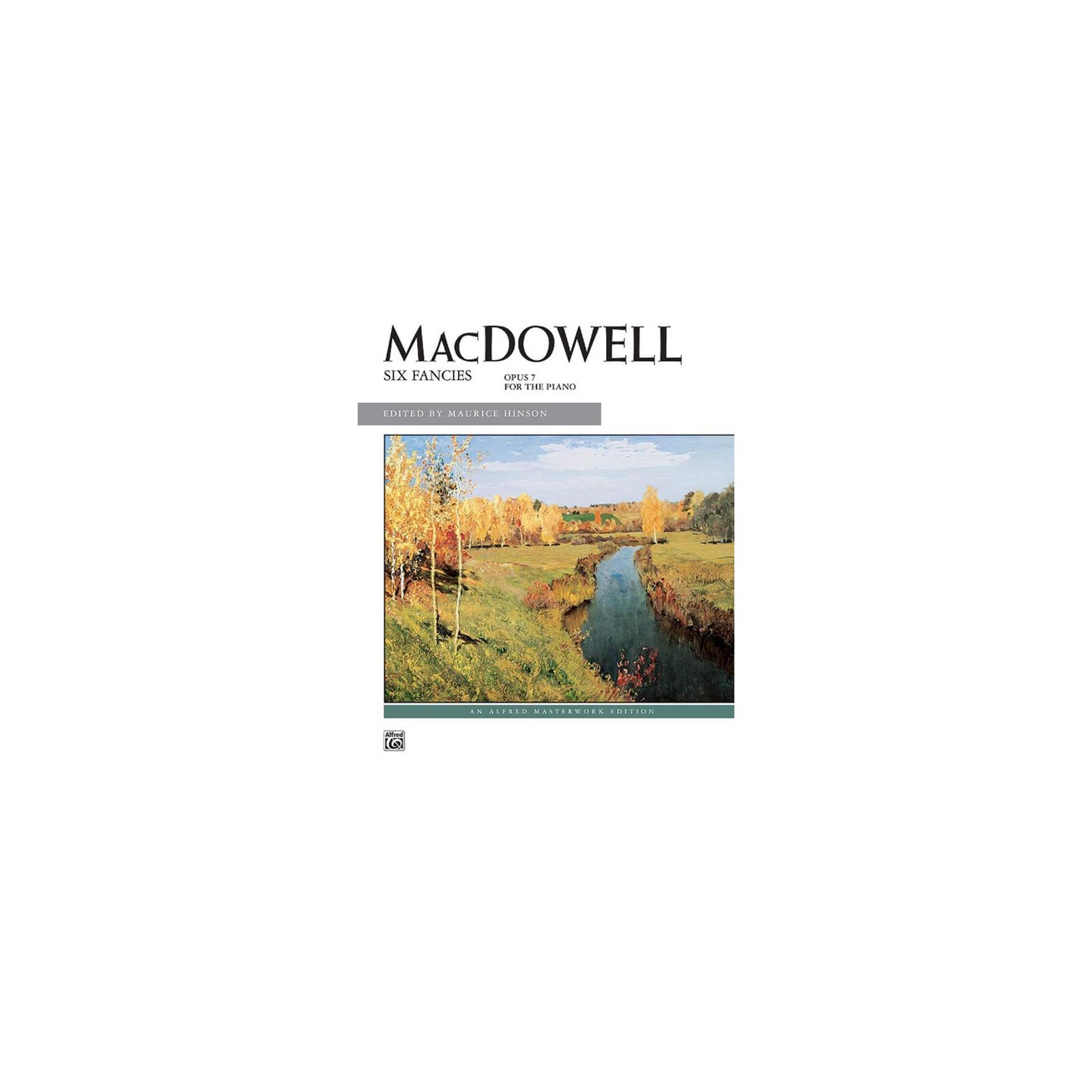 Piano MacDowell Six Fancies Op. 7 Solo Piano