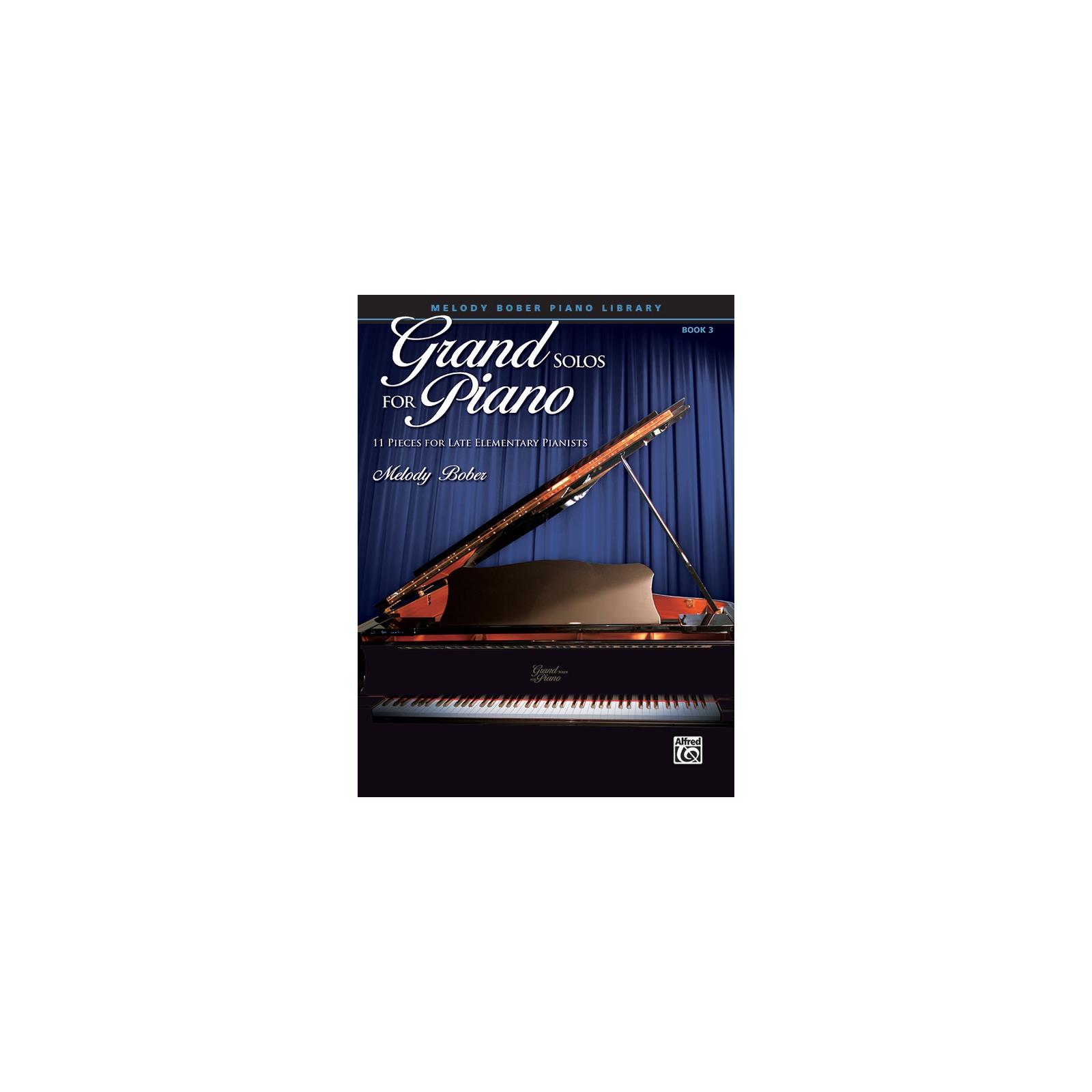 Piano Bober Grand Solos Book 3 Solo Piano